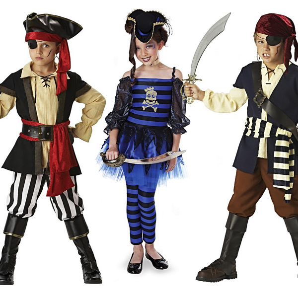 Детский костюм для пиратской вечеринки