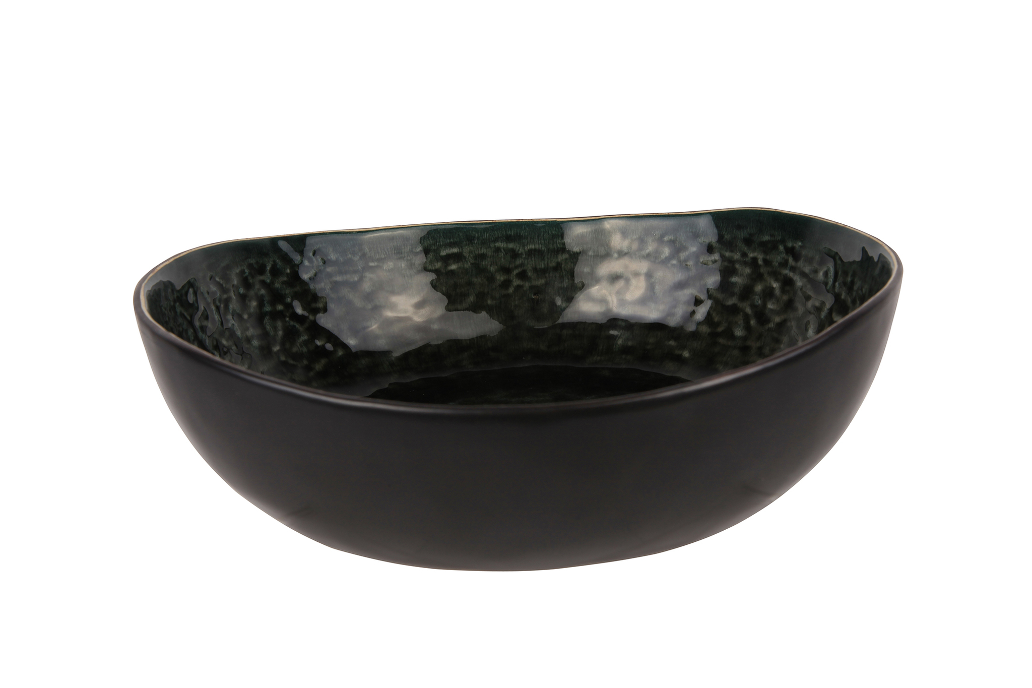 Миска 19х17,5х6 см COSY&TRENDY Laguna verde 6970952 Миска 19х17,5х6 см COSY&TRENDY Laguna verde 6970952Новинки<br>Миска 19х17,5х6 см COSY&TRENDY Laguna verde 6970952<br> <br>Эта коллекция из каменной керамики поражает удивительным цветом, текстурой и формой. Насыщенный темно-серый оттенок с волнистым рельефом погружают в прибрежную лагуну. Органические края для дополнительного дизайна. Коллекция Laguna Verde воссоздает исключительный внешний вид приготовленных блюд.<br>