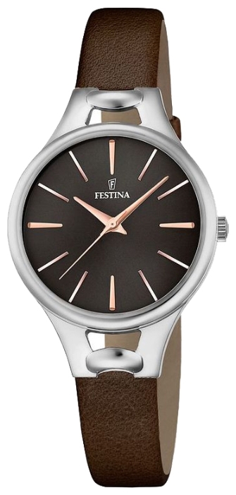 Festina F16954.3 - женские наручные часы Festina F16954.3 - женские наручные часыFestina<br><br><br>Бренд: Festina<br>Модель: Festina F16954/3<br>Артикул: F16954.3<br>Вариант артикула: None<br>Коллекция: None<br>Подколлекция: None<br>Страна: Испания<br>Пол: женские<br>Тип механизма: кварцевые<br>Механизм: M2035<br>Количество камней: None<br>Автоподзавод: None<br>Источник энергии: от батарейки<br>Срок службы элемента питания: None<br>Дисплей: стрелки<br>Цифры: отсутствуют<br>Водозащита: WR 50<br>Противоударные: None<br>Материал корпуса: нерж. сталь<br>Материал браслета: кожа<br>Материал безеля: None<br>Стекло: минеральное<br>Антибликовое покрытие: None<br>Цвет корпуса: None<br>Цвет браслета: None<br>Цвет циферблата: None<br>Цвет безеля: None<br>Размеры: 32x38x9 мм<br>Диаметр: None<br>Диаметр корпуса: None<br>Толщина: None<br>Ширина ремешка: None<br>Вес: None<br>Спорт-функции: None<br>Подсветка: None<br>Вставка: None<br>Отображение даты: None<br>Хронограф: None<br>Таймер: None<br>Термометр: None<br>Хронометр: None<br>GPS: None<br>Радиосинхронизация: None<br>Барометр: None<br>Скелетон: None<br>Дополнительная информация: None<br>Дополнительные функции: None