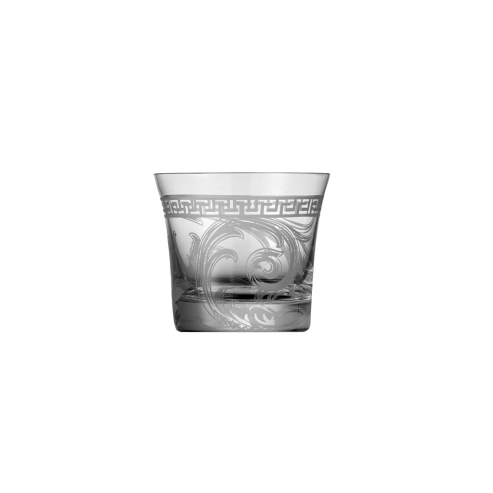 Стакан для виски Versace, Arabesque (Хрусталь и стекло Rosenthal) Стакан для виски Versace, Arabesque (Хрусталь и стекло Rosenthal)Хрусталь и стекло Rosenthal<br>Стакан для виски<br>Материал - хрусталь, пескоструйная гравировка<br>Декор Донателла Версаче<br>Производитель: Rosenthal, Германия<br>