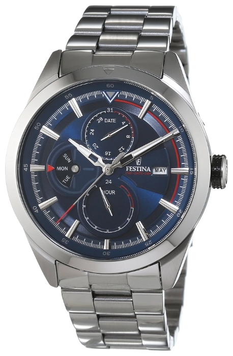 Festina F16828.2 - мужские наручные часы Festina F16828.2 - мужские наручные часыFestina<br><br><br>Бренд: Festina<br>Модель: Festina F16828/2<br>Артикул: F16828.2<br>Вариант артикула: None<br>Коллекция: None<br>Подколлекция: None<br>Страна: Испания<br>Пол: мужские<br>Тип механизма: кварцевые<br>Механизм: M6P8B<br>Количество камней: None<br>Автоподзавод: None<br>Источник энергии: от батарейки<br>Срок службы элемента питания: None<br>Дисплей: стрелки<br>Цифры: отсутствуют<br>Водозащита: WR 50<br>Противоударные: None<br>Материал корпуса: нерж. сталь<br>Материал браслета: нерж. сталь<br>Материал безеля: None<br>Стекло: минеральное<br>Антибликовое покрытие: None<br>Цвет корпуса: None<br>Цвет браслета: None<br>Цвет циферблата: None<br>Цвет безеля: None<br>Размеры: 42x11 мм<br>Диаметр: None<br>Диаметр корпуса: None<br>Толщина: None<br>Ширина ремешка: None<br>Вес: None<br>Спорт-функции: None<br>Подсветка: стрелок<br>Вставка: None<br>Отображение даты: число, месяц, день недели<br>Хронограф: None<br>Таймер: None<br>Термометр: None<br>Хронометр: None<br>GPS: None<br>Радиосинхронизация: None<br>Барометр: None<br>Скелетон: None<br>Дополнительная информация: None<br>Дополнительные функции: None