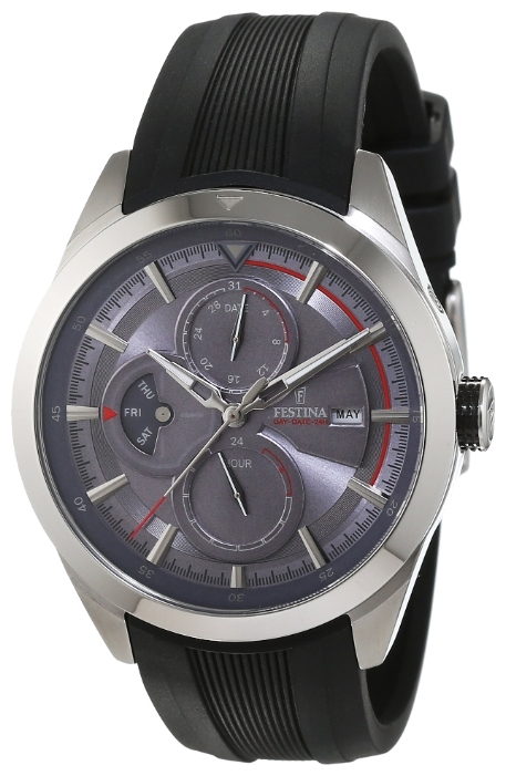 Festina F16829.3 - мужские наручные часы Festina F16829.3 - мужские наручные часыFestina<br><br><br>Бренд: Festina<br>Модель: Festina F16829/3<br>Артикул: F16829.3<br>Вариант артикула: None<br>Коллекция: None<br>Подколлекция: None<br>Страна: Испания<br>Пол: мужские<br>Тип механизма: кварцевые<br>Механизм: M6P8B<br>Количество камней: None<br>Автоподзавод: None<br>Источник энергии: от батарейки<br>Срок службы элемента питания: None<br>Дисплей: стрелки<br>Цифры: отсутствуют<br>Водозащита: WR 50<br>Противоударные: None<br>Материал корпуса: нерж. сталь<br>Материал браслета: каучук<br>Материал безеля: None<br>Стекло: минеральное<br>Антибликовое покрытие: None<br>Цвет корпуса: None<br>Цвет браслета: None<br>Цвет циферблата: None<br>Цвет безеля: None<br>Размеры: 42x11 мм<br>Диаметр: None<br>Диаметр корпуса: None<br>Толщина: None<br>Ширина ремешка: None<br>Вес: None<br>Спорт-функции: None<br>Подсветка: стрелок<br>Вставка: None<br>Отображение даты: число, месяц, день недели<br>Хронограф: None<br>Таймер: None<br>Термометр: None<br>Хронометр: None<br>GPS: None<br>Радиосинхронизация: None<br>Барометр: None<br>Скелетон: None<br>Дополнительная информация: None<br>Дополнительные функции: None
