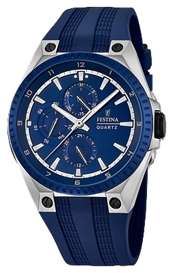 Festina F16834.2 - мужские наручные часы Festina F16834.2 - мужские наручные часыFestina<br><br><br>Бренд: Festina<br>Модель: Festina F16834/2<br>Артикул: F16834.2<br>Вариант артикула: None<br>Коллекция: None<br>Подколлекция: None<br>Страна: Испания<br>Пол: мужские<br>Тип механизма: кварцевые<br>Механизм: M6P27<br>Количество камней: None<br>Автоподзавод: None<br>Источник энергии: от батарейки<br>Срок службы элемента питания: None<br>Дисплей: стрелки<br>Цифры: арабские<br>Водозащита: WR 100<br>Противоударные: None<br>Материал корпуса: нерж. сталь, частичное покрытие корпуса<br>Материал браслета: каучук<br>Материал безеля: None<br>Стекло: минеральное<br>Антибликовое покрытие: None<br>Цвет корпуса: None<br>Цвет браслета: None<br>Цвет циферблата: None<br>Цвет безеля: None<br>Размеры: 43x11.5 мм<br>Диаметр: None<br>Диаметр корпуса: None<br>Толщина: None<br>Ширина ремешка: None<br>Вес: None<br>Спорт-функции: None<br>Подсветка: стрелок<br>Вставка: None<br>Отображение даты: число, день недели<br>Хронограф: None<br>Таймер: None<br>Термометр: None<br>Хронометр: None<br>GPS: None<br>Радиосинхронизация: None<br>Барометр: None<br>Скелетон: None<br>Дополнительная информация: None<br>Дополнительные функции: None
