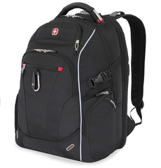 Рюкзак WENGER, Scansmart 15'' черный/красный, 34x22x46 см, 34 л.