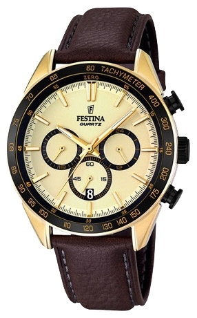Festina F16845.1 - мужские наручные часы Festina F16845.1 - мужские наручные часыFestina<br><br><br>Бренд: Festina<br>Модель: Festina F16845/1<br>Артикул: F16845.1<br>Вариант артикула: None<br>Коллекция: None<br>Подколлекция: None<br>Страна: Испания<br>Пол: мужские<br>Тип механизма: кварцевые<br>Механизм: MJS25<br>Количество камней: None<br>Автоподзавод: None<br>Источник энергии: от батарейки<br>Срок службы элемента питания: None<br>Дисплей: стрелки<br>Цифры: отсутствуют<br>Водозащита: WR 50<br>Противоударные: None<br>Материал корпуса: нерж. сталь, PVD покрытие (полное)<br>Материал браслета: кожа<br>Материал безеля: None<br>Стекло: минеральное<br>Антибликовое покрытие: None<br>Цвет корпуса: None<br>Цвет браслета: None<br>Цвет циферблата: None<br>Цвет безеля: None<br>Размеры: 44x11.5 мм<br>Диаметр: None<br>Диаметр корпуса: None<br>Толщина: None<br>Ширина ремешка: None<br>Вес: 47 г<br>Спорт-функции: секундомер<br>Подсветка: стрелок<br>Вставка: None<br>Отображение даты: число<br>Хронограф: есть<br>Таймер: None<br>Термометр: None<br>Хронометр: None<br>GPS: None<br>Радиосинхронизация: None<br>Барометр: None<br>Скелетон: None<br>Дополнительная информация: None<br>Дополнительные функции: None