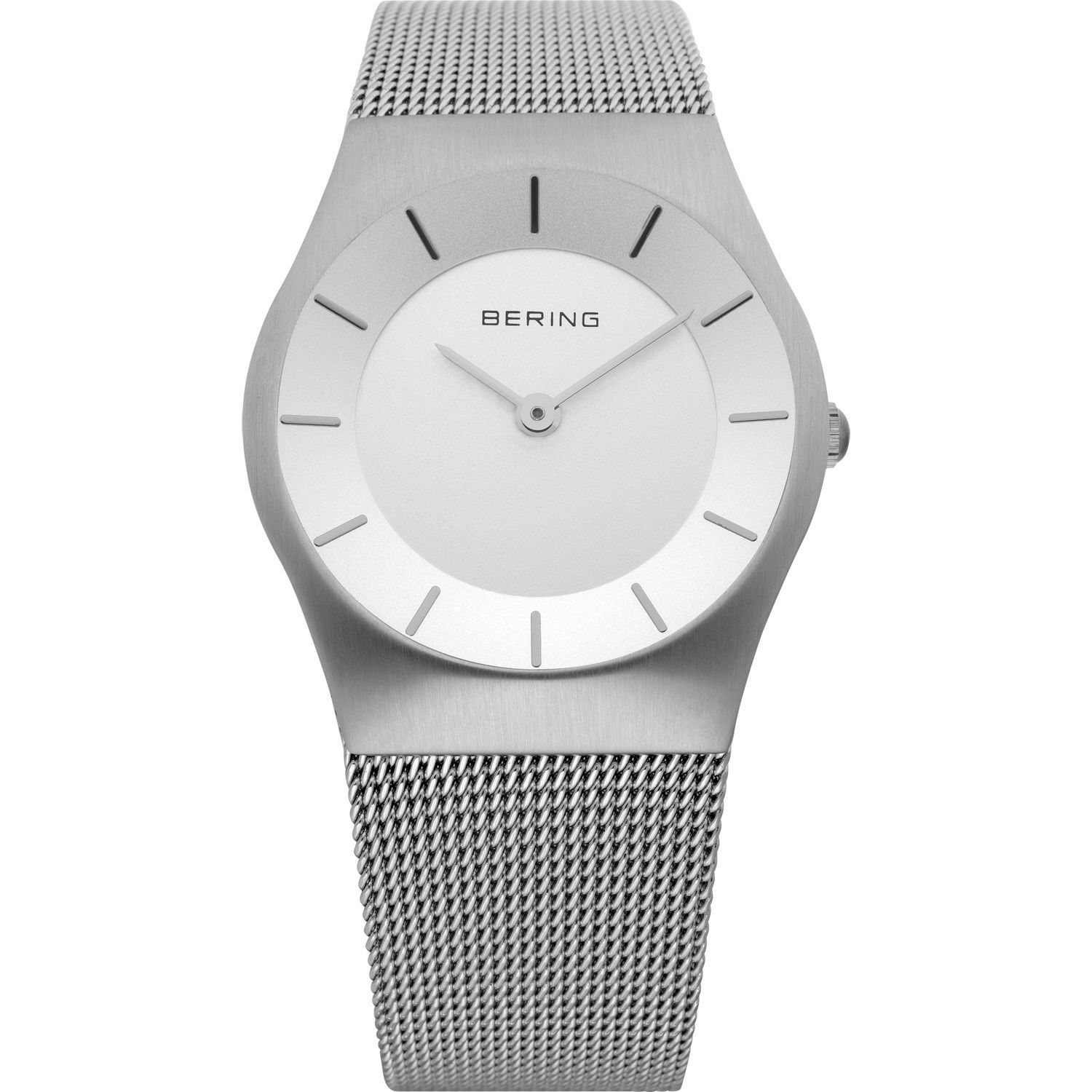 Bering 11930-001 - унисекс наручные часы из коллекции Classic Bering 11930-001 - унисекс наручные часы из коллекции ClassicBering<br>женские, сапфировое стекло, корпус из нерж. стали, браслет из нерж. стали, циферблат белого цвета<br><br>Бренд: Bering<br>Модель: Bering 11930-001<br>Артикул: 11930-001<br>Вариант артикула: ber-11930-001<br>Коллекция: Classic<br>Подколлекция: None<br>Страна: Дания<br>Пол: унисекс<br>Тип механизма: кварцевые<br>Механизм: None<br>Количество камней: None<br>Автоподзавод: None<br>Источник энергии: от батарейки<br>Срок службы элемента питания: None<br>Дисплей: стрелки<br>Цифры: отсутствуют<br>Водозащита: WR 50<br>Противоударные: None<br>Материал корпуса: нерж. сталь<br>Материал браслета: нерж. сталь<br>Материал безеля: None<br>Стекло: сапфировое<br>Антибликовое покрытие: None<br>Цвет корпуса: серебристый<br>Цвет браслета: серебрянный<br>Цвет циферблата: None<br>Цвет безеля: None<br>Размеры: 30 мм<br>Диаметр: 30 мм<br>Диаметр корпуса: None<br>Толщина: None<br>Ширина ремешка: None<br>Вес: None<br>Спорт-функции: None<br>Подсветка: None<br>Вставка: None<br>Отображение даты: None<br>Хронограф: None<br>Таймер: None<br>Термометр: None<br>Хронометр: None<br>GPS: None<br>Радиосинхронизация: None<br>Барометр: None<br>Скелетон: None<br>Дополнительная информация: None<br>Дополнительные функции: None