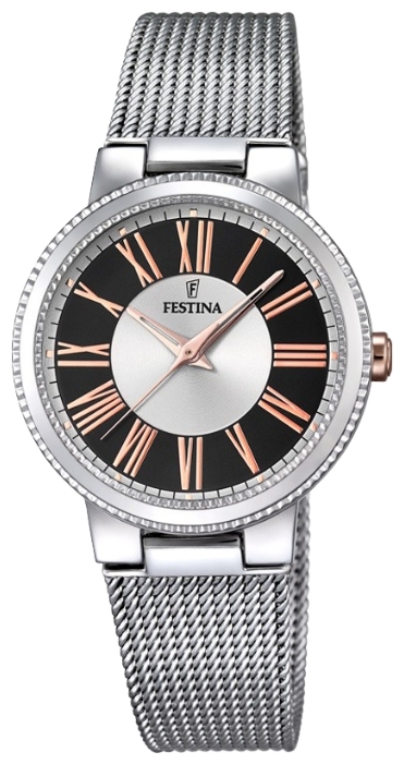 Festina F16965.2 - женские наручные часы Festina F16965.2 - женские наручные часыFestina<br><br><br>Бренд: Festina<br>Модель: Festina F16965/2<br>Артикул: F16965.2<br>Вариант артикула: None<br>Коллекция: None<br>Подколлекция: None<br>Страна: Испания<br>Пол: женские<br>Тип механизма: кварцевые<br>Механизм: M2035<br>Количество камней: None<br>Автоподзавод: None<br>Источник энергии: от батарейки<br>Срок службы элемента питания: None<br>Дисплей: стрелки<br>Цифры: римские<br>Водозащита: WR 50<br>Противоударные: None<br>Материал корпуса: нерж. сталь<br>Материал браслета: нерж. сталь<br>Материал безеля: None<br>Стекло: минеральное<br>Антибликовое покрытие: None<br>Цвет корпуса: None<br>Цвет браслета: None<br>Цвет циферблата: None<br>Цвет безеля: None<br>Размеры: 32x38x9 мм<br>Диаметр: None<br>Диаметр корпуса: None<br>Толщина: None<br>Ширина ремешка: None<br>Вес: None<br>Спорт-функции: None<br>Подсветка: None<br>Вставка: None<br>Отображение даты: None<br>Хронограф: None<br>Таймер: None<br>Термометр: None<br>Хронометр: None<br>GPS: None<br>Радиосинхронизация: None<br>Барометр: None<br>Скелетон: None<br>Дополнительная информация: None<br>Дополнительные функции: None