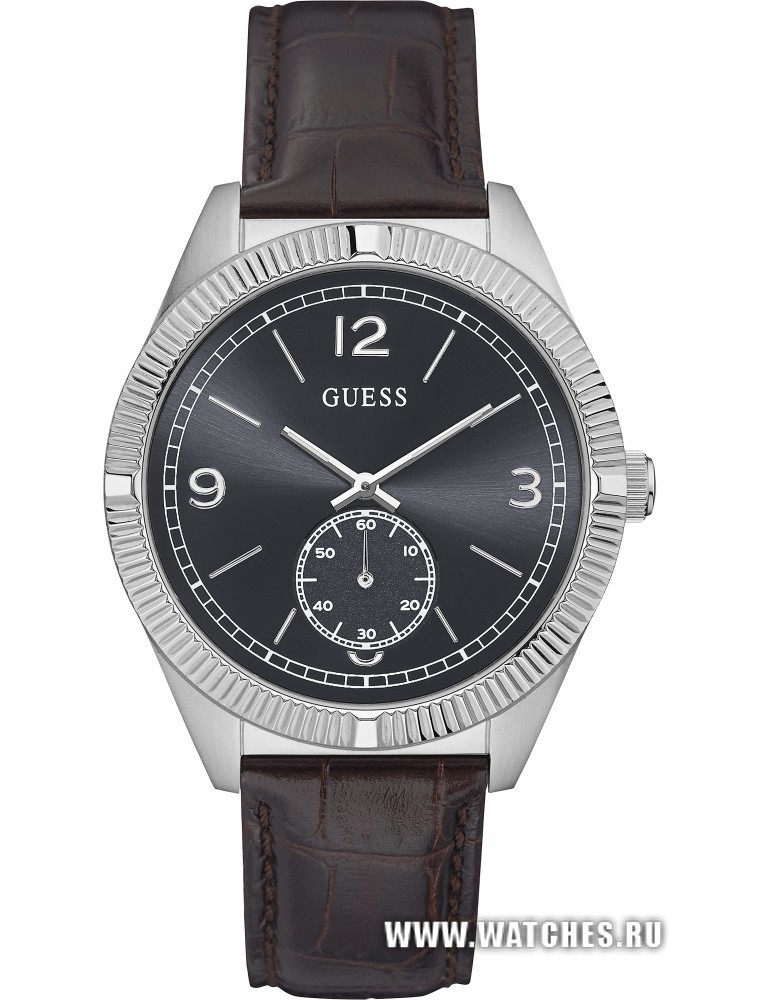 GUESS W0873G1 - мужские наручные часы GUESS W0873G1 - мужские наручные часыGUESS<br><br><br>Бренд: GUESS<br>Модель: GUESS W0873G1<br>Артикул: W0873G1<br>Вариант артикула: None<br>Коллекция: None<br>Подколлекция: None<br>Страна: США<br>Пол: мужские<br>Тип механизма: кварцевые<br>Механизм: None<br>Количество камней: None<br>Автоподзавод: None<br>Источник энергии: от батарейки<br>Срок службы элемента питания: None<br>Дисплей: стрелки<br>Цифры: арабские<br>Водозащита: WR 30<br>Противоударные: None<br>Материал корпуса: нерж. сталь<br>Материал браслета: кожа<br>Материал безеля: None<br>Стекло: минеральное<br>Антибликовое покрытие: None<br>Цвет корпуса: None<br>Цвет браслета: None<br>Цвет циферблата: None<br>Цвет безеля: None<br>Размеры: 42x11 мм<br>Диаметр: None<br>Диаметр корпуса: None<br>Толщина: None<br>Ширина ремешка: None<br>Вес: None<br>Спорт-функции: None<br>Подсветка: None<br>Вставка: None<br>Отображение даты: None<br>Хронограф: None<br>Таймер: None<br>Термометр: None<br>Хронометр: None<br>GPS: None<br>Радиосинхронизация: None<br>Барометр: None<br>Скелетон: None<br>Дополнительная информация: None<br>Дополнительные функции: None