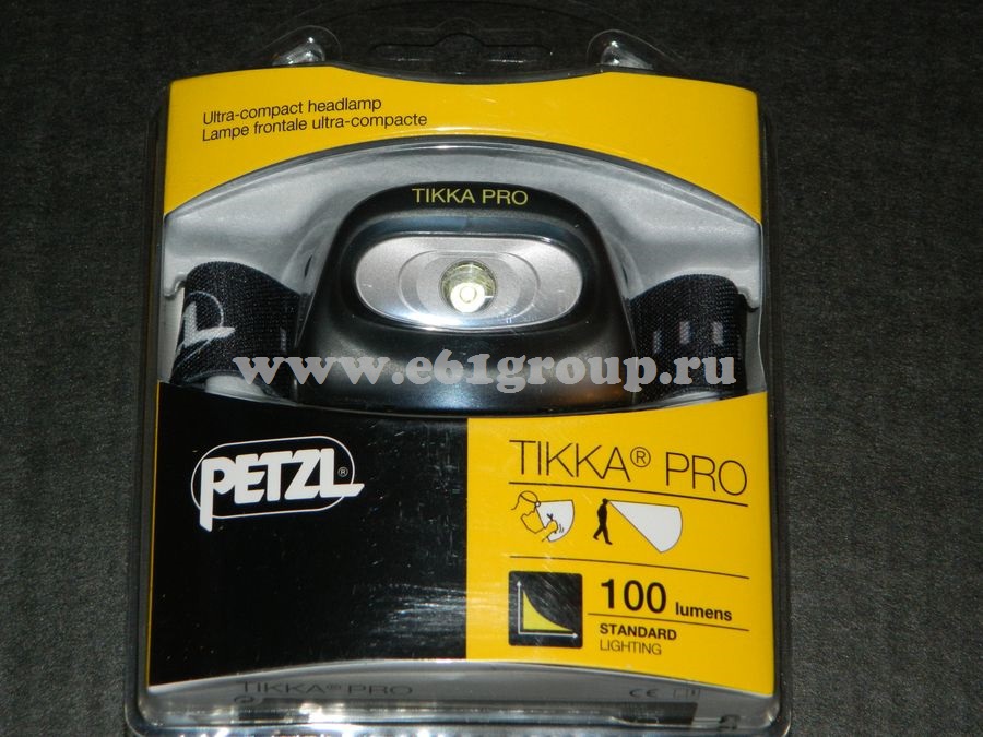 светодиодный фонарь Petzl TIKKA PRO черный отзывы