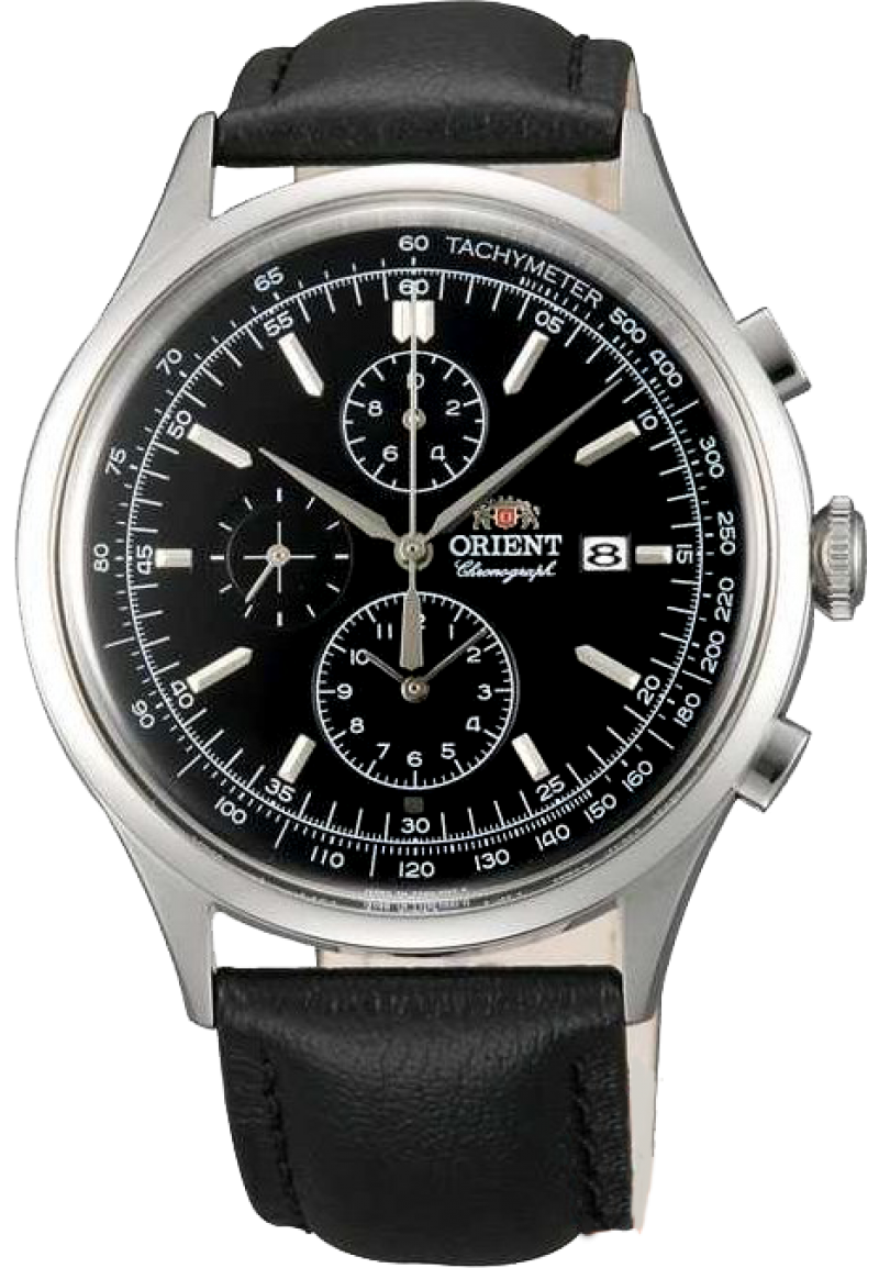 Orient TT0V003B / FTT0V003B0 - мужские наручные часы Orient TT0V003B / FTT0V003B0 - мужские наручные часыORIENT<br><br><br>Бренд: ORIENT<br>Модель: ORIENT TT0V003B<br>Артикул: TT0V003B<br>Вариант артикула: FTT0V003B0<br>Коллекция: None<br>Подколлекция: None<br>Страна: Япония<br>Пол: мужские<br>Тип механизма: кварцевые<br>Механизм: None<br>Количество камней: None<br>Автоподзавод: None<br>Источник энергии: от батарейки<br>Срок службы элемента питания: None<br>Дисплей: стрелки<br>Цифры: отсутствуют<br>Водозащита: WR 50<br>Противоударные: None<br>Материал корпуса: нерж. сталь<br>Материал браслета: кожа<br>Материал безеля: None<br>Стекло: минеральное<br>Антибликовое покрытие: None<br>Цвет корпуса: None<br>Цвет браслета: None<br>Цвет циферблата: None<br>Цвет безеля: None<br>Размеры: 42.7x49.7x11 мм<br>Диаметр: None<br>Диаметр корпуса: None<br>Толщина: None<br>Ширина ремешка: None<br>Вес: 56 г<br>Спорт-функции: секундомер<br>Подсветка: None<br>Вставка: None<br>Отображение даты: число<br>Хронограф: есть<br>Таймер: None<br>Термометр: None<br>Хронометр: None<br>GPS: None<br>Радиосинхронизация: None<br>Барометр: None<br>Скелетон: None<br>Дополнительная информация: None<br>Дополнительные функции: None