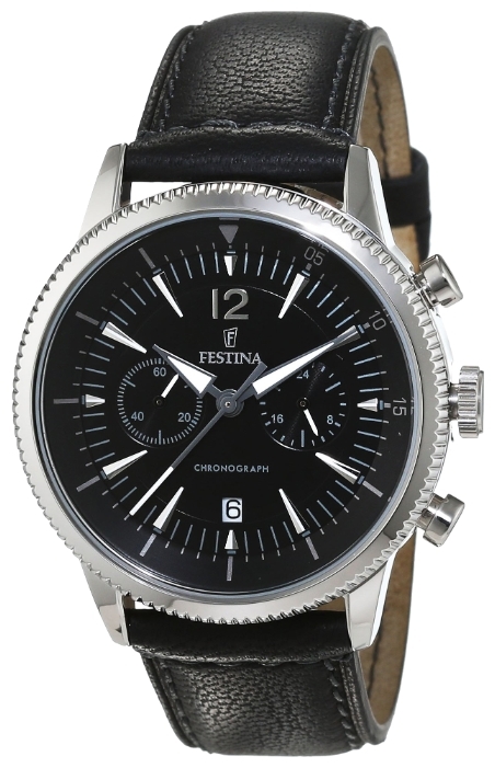 Festina F16870.4 - мужские наручные часы Festina F16870.4 - мужские наручные часыFestina<br><br><br>Бренд: Festina<br>Модель: Festina F16870/4<br>Артикул: F16870.4<br>Вариант артикула: None<br>Коллекция: None<br>Подколлекция: None<br>Страна: Испания<br>Пол: мужские<br>Тип механизма: кварцевые<br>Механизм: MOS21<br>Количество камней: None<br>Автоподзавод: None<br>Источник энергии: от батарейки<br>Срок службы элемента питания: None<br>Дисплей: стрелки<br>Цифры: арабские<br>Водозащита: WR 50<br>Противоударные: None<br>Материал корпуса: нерж. сталь<br>Материал браслета: кожа<br>Материал безеля: None<br>Стекло: минеральное<br>Антибликовое покрытие: None<br>Цвет корпуса: None<br>Цвет браслета: None<br>Цвет циферблата: None<br>Цвет безеля: None<br>Размеры: 41 мм<br>Диаметр: None<br>Диаметр корпуса: None<br>Толщина: None<br>Ширина ремешка: None<br>Вес: None<br>Спорт-функции: секундомер<br>Подсветка: None<br>Вставка: None<br>Отображение даты: число<br>Хронограф: есть<br>Таймер: None<br>Термометр: None<br>Хронометр: None<br>GPS: None<br>Радиосинхронизация: None<br>Барометр: None<br>Скелетон: None<br>Дополнительная информация: None<br>Дополнительные функции: None