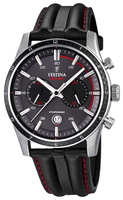 Festina F16874.3 - мужские наручные часы Festina F16874.3 - мужские наручные часыFestina<br><br><br>Бренд: Festina<br>Модель: Festina F16874/3<br>Артикул: F16874.3<br>Вариант артикула: None<br>Коллекция: None<br>Подколлекция: None<br>Страна: Испания<br>Пол: мужские<br>Тип механизма: кварцевые<br>Механизм: MOS21<br>Количество камней: None<br>Автоподзавод: None<br>Источник энергии: от батарейки<br>Срок службы элемента питания: None<br>Дисплей: стрелки<br>Цифры: арабские<br>Водозащита: WR 100<br>Противоударные: None<br>Материал корпуса: нерж. сталь<br>Материал браслета: кожа<br>Материал безеля: None<br>Стекло: минеральное<br>Антибликовое покрытие: None<br>Цвет корпуса: None<br>Цвет браслета: None<br>Цвет циферблата: None<br>Цвет безеля: None<br>Размеры: 45x13.3 мм<br>Диаметр: None<br>Диаметр корпуса: None<br>Толщина: None<br>Ширина ремешка: None<br>Вес: None<br>Спорт-функции: секундомер<br>Подсветка: стрелок<br>Вставка: None<br>Отображение даты: число<br>Хронограф: есть<br>Таймер: None<br>Термометр: None<br>Хронометр: None<br>GPS: None<br>Радиосинхронизация: None<br>Барометр: None<br>Скелетон: None<br>Дополнительная информация: None<br>Дополнительные функции: None