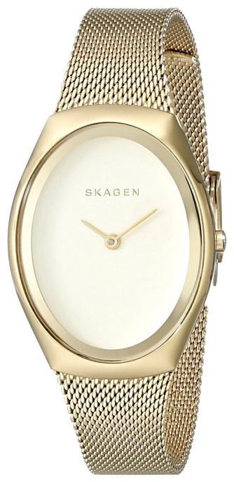 Skagen SKW2298 - женские наручные часы из коллекции Mesh Skagen SKW2298 - женские наручные часы из коллекции MeshSkagen<br><br><br>Бренд: Skagen<br>Модель: Skagen SKW2298<br>Артикул: SKW2298<br>Вариант артикула: None<br>Коллекция: Mesh<br>Подколлекция: None<br>Страна: Дания<br>Пол: женские<br>Тип механизма: кварцевые<br>Механизм: None<br>Количество камней: None<br>Автоподзавод: None<br>Источник энергии: от батарейки<br>Срок службы элемента питания: None<br>Дисплей: стрелки<br>Цифры: отсутствуют<br>Водозащита: WR 30<br>Противоударные: None<br>Материал корпуса: нерж. сталь, PVD покрытие: позолота (полное)<br>Материал браслета: нерж. сталь, PVD покрытие (полное): позолота<br>Материал безеля: None<br>Стекло: минеральное<br>Антибликовое покрытие: None<br>Цвет корпуса: None<br>Цвет браслета: None<br>Цвет циферблата: None<br>Цвет безеля: None<br>Размеры: 27x38x8 мм<br>Диаметр: None<br>Диаметр корпуса: None<br>Толщина: None<br>Ширина ремешка: None<br>Вес: None<br>Спорт-функции: None<br>Подсветка: None<br>Вставка: None<br>Отображение даты: None<br>Хронограф: None<br>Таймер: None<br>Термометр: None<br>Хронометр: None<br>GPS: None<br>Радиосинхронизация: None<br>Барометр: None<br>Скелетон: None<br>Дополнительная информация: None<br>Дополнительные функции: None