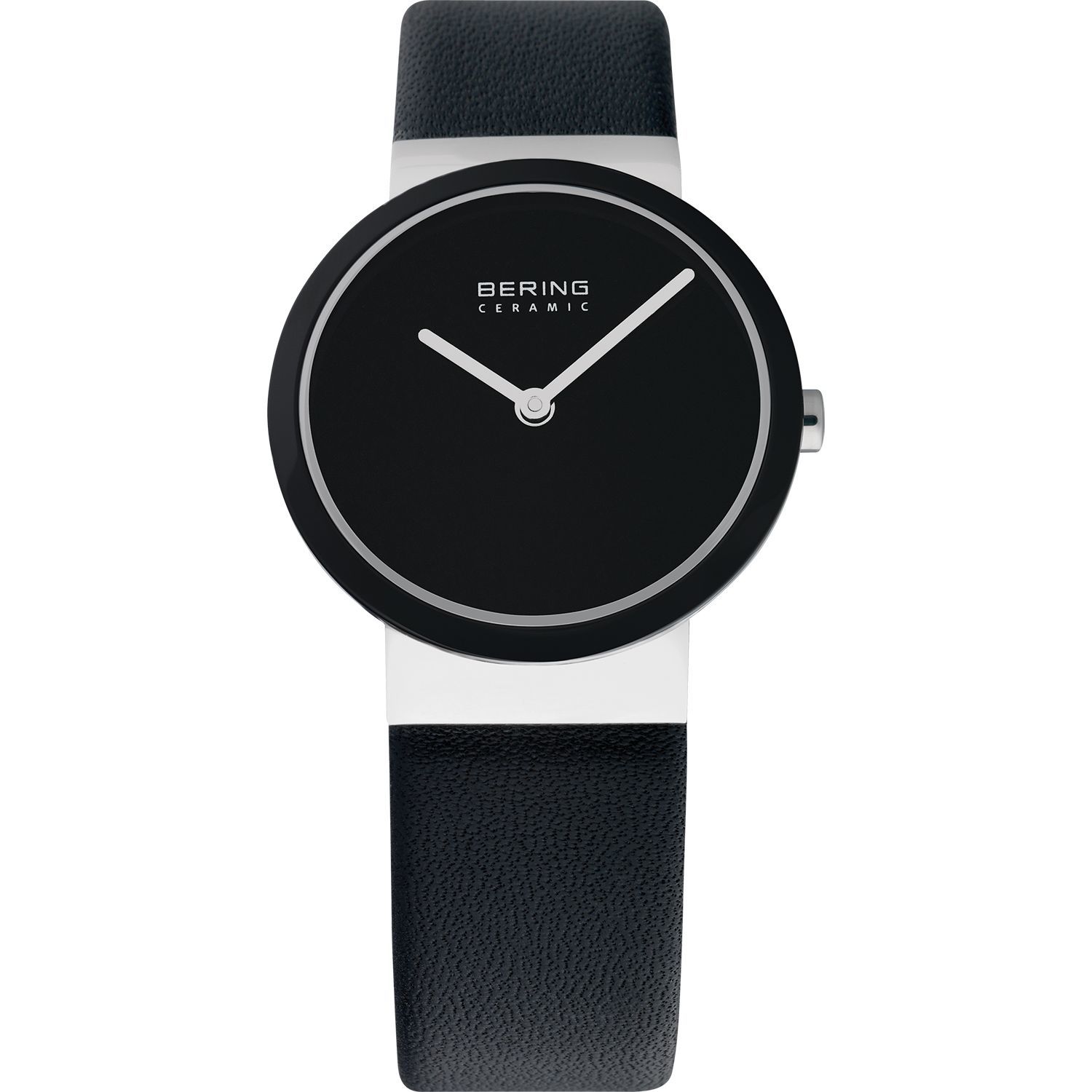 Bering 10729-442 - женские наручные часы из коллекции Ceramic Bering 10729-442 - женские наручные часы из коллекции CeramicBering<br>женские, сапфировое стекло, корпус из нерж. стали с безелем из керамики черного цвета, ремешок из кожи теленка черного цвета, циферблат черного цвета<br><br>Бренд: Bering<br>Модель: Bering 10729-442<br>Артикул: 10729-442<br>Вариант артикула: ber-10729-442<br>Коллекция: Ceramic<br>Подколлекция: None<br>Страна: Дания<br>Пол: женские<br>Тип механизма: кварцевые<br>Механизм: None<br>Количество камней: None<br>Автоподзавод: None<br>Источник энергии: от батарейки<br>Срок службы элемента питания: None<br>Дисплей: стрелки<br>Цифры: отсутствуют<br>Водозащита: WR 50<br>Противоударные: None<br>Материал корпуса: нерж. сталь + керамика<br>Материал браслета: кожа (теленок)<br>Материал безеля: керамика<br>Стекло: сапфировое<br>Антибликовое покрытие: None<br>Цвет корпуса: серебристый<br>Цвет браслета: черный<br>Цвет циферблата: None<br>Цвет безеля: черный<br>Размеры: 29 мм<br>Диаметр: 29 мм<br>Диаметр корпуса: None<br>Толщина: None<br>Ширина ремешка: None<br>Вес: None<br>Спорт-функции: None<br>Подсветка: None<br>Вставка: None<br>Отображение даты: None<br>Хронограф: None<br>Таймер: None<br>Термометр: None<br>Хронометр: None<br>GPS: None<br>Радиосинхронизация: None<br>Барометр: None<br>Скелетон: None<br>Дополнительная информация: None<br>Дополнительные функции: None