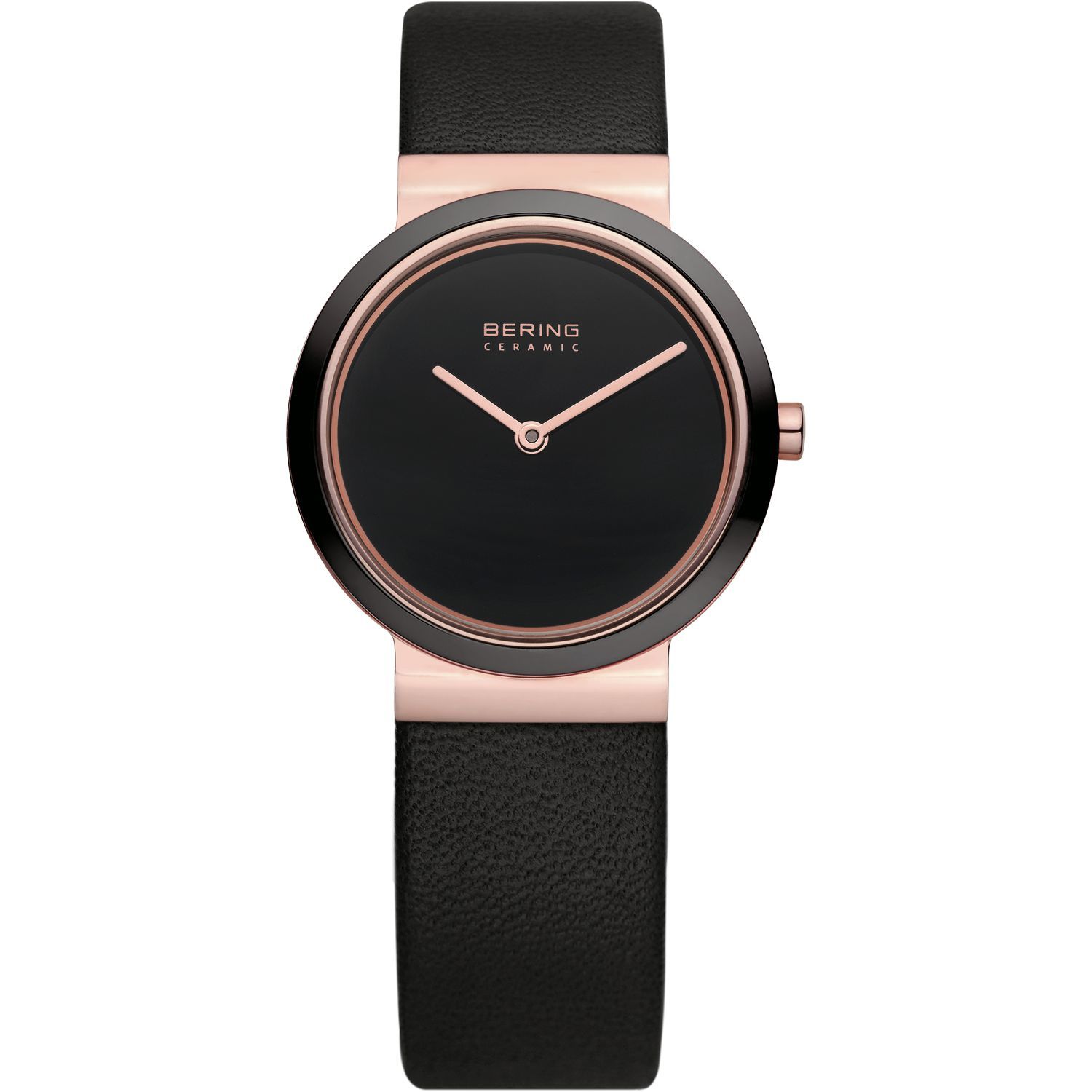 Bering 10729-446 - женские наручные часы из коллекции Ceramic Bering 10729-446 - женские наручные часы из коллекции CeramicBering<br>женские, сапфировое стекло, корпус из нерж. стали с покрытием pvd розового цвета и безелем из керамики черного цвета, ремешок из кожи теленка черного цвета<br><br>Бренд: Bering<br>Модель: Bering 10729-446<br>Артикул: 10729-446<br>Вариант артикула: ber-10729-446<br>Коллекция: Ceramic<br>Подколлекция: None<br>Страна: Дания<br>Пол: женские<br>Тип механизма: кварцевые<br>Механизм: None<br>Количество камней: None<br>Автоподзавод: None<br>Источник энергии: от батарейки<br>Срок службы элемента питания: None<br>Дисплей: стрелки<br>Цифры: отсутствуют<br>Водозащита: WR 50<br>Противоударные: None<br>Материал корпуса: нерж. сталь + керамика, покрытие: позолота (частичное)<br>Материал браслета: кожа (теленок)<br>Материал безеля: керамика<br>Стекло: сапфировое<br>Антибликовое покрытие: None<br>Цвет корпуса: розовое золото<br>Цвет браслета: черный<br>Цвет циферблата: None<br>Цвет безеля: черный<br>Размеры: 29 мм<br>Диаметр: 29 мм<br>Диаметр корпуса: None<br>Толщина: None<br>Ширина ремешка: None<br>Вес: None<br>Спорт-функции: None<br>Подсветка: None<br>Вставка: None<br>Отображение даты: None<br>Хронограф: None<br>Таймер: None<br>Термометр: None<br>Хронометр: None<br>GPS: None<br>Радиосинхронизация: None<br>Барометр: None<br>Скелетон: None<br>Дополнительная информация: None<br>Дополнительные функции: None