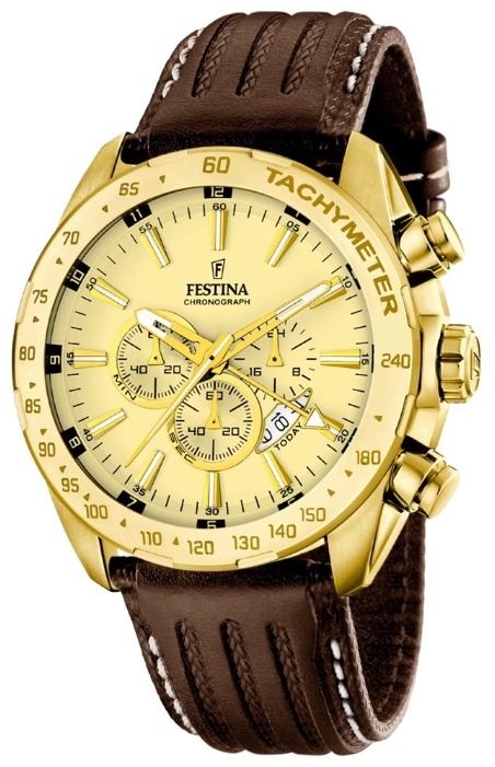 Festina F16879.2 - мужские наручные часы Festina F16879.2 - мужские наручные часыFestina<br><br><br>Бренд: Festina<br>Модель: Festina F16879/2<br>Артикул: F16879.2<br>Вариант артикула: None<br>Коллекция: None<br>Подколлекция: None<br>Страна: Испания<br>Пол: мужские<br>Тип механизма: кварцевые<br>Механизм: MFS26<br>Количество камней: None<br>Автоподзавод: None<br>Источник энергии: от батарейки<br>Срок службы элемента питания: None<br>Дисплей: стрелки<br>Цифры: арабские<br>Водозащита: WR 100<br>Противоударные: None<br>Материал корпуса: нерж. сталь, PVD покрытие (полное)<br>Материал браслета: кожа<br>Материал безеля: None<br>Стекло: минеральное<br>Антибликовое покрытие: None<br>Цвет корпуса: None<br>Цвет браслета: None<br>Цвет циферблата: None<br>Цвет безеля: None<br>Размеры: 46 мм<br>Диаметр: None<br>Диаметр корпуса: None<br>Толщина: None<br>Ширина ремешка: None<br>Вес: None<br>Спорт-функции: секундомер<br>Подсветка: стрелок<br>Вставка: None<br>Отображение даты: число<br>Хронограф: есть<br>Таймер: None<br>Термометр: None<br>Хронометр: None<br>GPS: None<br>Радиосинхронизация: None<br>Барометр: None<br>Скелетон: None<br>Дополнительная информация: None<br>Дополнительные функции: второй часовой пояс