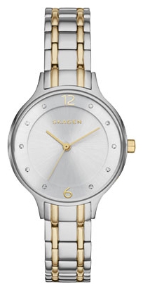 Skagen SKW2321 - женские наручные часы из коллекции Links Skagen SKW2321 - женские наручные часы из коллекции LinksSkagen<br><br><br>Бренд: Skagen<br>Модель: Skagen SKW2321<br>Артикул: SKW2321<br>Вариант артикула: None<br>Коллекция: Links<br>Подколлекция: None<br>Страна: Дания<br>Пол: женские<br>Тип механизма: кварцевые<br>Механизм: None<br>Количество камней: None<br>Автоподзавод: None<br>Источник энергии: от батарейки<br>Срок службы элемента питания: None<br>Дисплей: стрелки<br>Цифры: арабские<br>Водозащита: WR 30<br>Противоударные: None<br>Материал корпуса: нерж. сталь, PVD покрытие: позолота (частичное)<br>Материал браслета: нерж. сталь, PVD покрытие (частичное): позолота<br>Материал безеля: None<br>Стекло: минеральное<br>Антибликовое покрытие: None<br>Цвет корпуса: None<br>Цвет браслета: None<br>Цвет циферблата: None<br>Цвет безеля: None<br>Размеры: 30x7 мм<br>Диаметр: None<br>Диаметр корпуса: None<br>Толщина: None<br>Ширина ремешка: None<br>Вес: None<br>Спорт-функции: None<br>Подсветка: None<br>Вставка: None<br>Отображение даты: None<br>Хронограф: None<br>Таймер: None<br>Термометр: None<br>Хронометр: None<br>GPS: None<br>Радиосинхронизация: None<br>Барометр: None<br>Скелетон: None<br>Дополнительная информация: None<br>Дополнительные функции: None