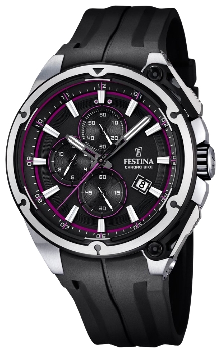 Festina F16882.6 - мужские наручные часы Festina F16882.6 - мужские наручные часыFestina<br><br><br>Бренд: Festina<br>Модель: Festina F16882/6<br>Артикул: F16882.6<br>Вариант артикула: None<br>Коллекция: None<br>Подколлекция: None<br>Страна: Испания<br>Пол: мужские<br>Тип механизма: кварцевые<br>Механизм: M0S1A<br>Количество камней: None<br>Автоподзавод: None<br>Источник энергии: от батарейки<br>Срок службы элемента питания: None<br>Дисплей: стрелки<br>Цифры: арабские<br>Водозащита: WR 100<br>Противоударные: None<br>Материал корпуса: нерж. сталь<br>Материал браслета: полиуретан<br>Материал безеля: None<br>Стекло: минеральное<br>Антибликовое покрытие: None<br>Цвет корпуса: None<br>Цвет браслета: None<br>Цвет циферблата: None<br>Цвет безеля: None<br>Размеры: 47 мм<br>Диаметр: None<br>Диаметр корпуса: None<br>Толщина: None<br>Ширина ремешка: None<br>Вес: None<br>Спорт-функции: секундомер<br>Подсветка: стрелок<br>Вставка: None<br>Отображение даты: число<br>Хронограф: есть<br>Таймер: None<br>Термометр: None<br>Хронометр: None<br>GPS: None<br>Радиосинхронизация: None<br>Барометр: None<br>Скелетон: None<br>Дополнительная информация: None<br>Дополнительные функции: None