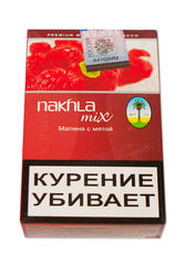 Табак Nakhla Mix 50 г Ice rasberry mint (Малина с Мятой)