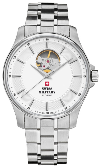 Swiss Military by Chrono SMA34050.02 - мужские наручные часы из коллекции Механические часы Swiss Military by Chrono SMA34050.02 - мужские наручные часы из коллекции Механические часыSwiss Military by Chrono<br><br><br>Бренд: Swiss Military by Chrono<br>Модель: Swiss Military by Chrono SMA34050.02<br>Артикул: SMA34050.02<br>Вариант артикула: None<br>Коллекция: Механические часы<br>Подколлекция: None<br>Страна: Швейцария<br>Пол: мужские<br>Тип механизма: None<br>Механизм: None<br>Количество камней: None<br>Автоподзавод: есть<br>Источник энергии: пружинный механизм<br>Срок службы элемента питания: None<br>Дисплей: стрелки<br>Цифры: отсутствуют<br>Водозащита: None<br>Противоударные: None<br>Материал корпуса: нерж. сталь<br>Материал браслета: нерж. сталь<br>Материал безеля: None<br>Стекло: сапфировое<br>Антибликовое покрытие: None<br>Цвет корпуса: None<br>Цвет браслета: None<br>Цвет циферблата: None<br>Цвет безеля: None<br>Размеры: None<br>Диаметр: None<br>Диаметр корпуса: None<br>Толщина: механические<br>Ширина ремешка: None<br>Вес: None<br>Спорт-функции: None<br>Подсветка: None<br>Вставка: None<br>Отображение даты: None<br>Хронограф: None<br>Таймер: None<br>Термометр: None<br>Хронометр: None<br>GPS: None<br>Радиосинхронизация: None<br>Барометр: None<br>Скелетон: да<br>Дополнительная информация: None<br>Дополнительные функции: None