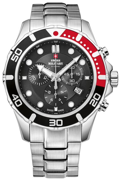 Swiss Military by Chrono SM34044.01 - мужские наручные часы из коллекции Кварцевые хронографы Swiss Military by Chrono SM34044.01 - мужские наручные часы из коллекции Кварцевые хронографыSwiss Military by Chrono<br><br><br>Бренд: Swiss Military by Chrono<br>Модель: Swiss Military by Chrono SM34044.01<br>Артикул: SM34044.01<br>Вариант артикула: None<br>Коллекция: Кварцевые хронографы<br>Подколлекция: None<br>Страна: Швейцария<br>Пол: мужские<br>Тип механизма: None<br>Механизм: None<br>Количество камней: None<br>Автоподзавод: None<br>Источник энергии: от батарейки<br>Срок службы элемента питания: None<br>Дисплей: стрелки<br>Цифры: отсутствуют<br>Водозащита: None<br>Противоударные: None<br>Материал корпуса: нерж. сталь<br>Материал браслета: нерж. сталь<br>Материал безеля: None<br>Стекло: минеральное<br>Антибликовое покрытие: None<br>Цвет корпуса: None<br>Цвет браслета: None<br>Цвет циферблата: None<br>Цвет безеля: None<br>Размеры: None<br>Диаметр: None<br>Диаметр корпуса: None<br>Толщина: кварцевые<br>Ширина ремешка: None<br>Вес: None<br>Спорт-функции: секундомер<br>Подсветка: стрелок<br>Вставка: None<br>Отображение даты: число<br>Хронограф: есть<br>Таймер: None<br>Термометр: None<br>Хронометр: None<br>GPS: None<br>Радиосинхронизация: None<br>Барометр: None<br>Скелетон: None<br>Дополнительная информация: None<br>Дополнительные функции: None