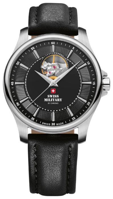 Swiss Military by Chrono SMA34050.05 - мужские наручные часы из коллекции Механические часы Swiss Military by Chrono SMA34050.05 - мужские наручные часы из коллекции Механические часыSwiss Military by Chrono<br><br><br>Бренд: Swiss Military by Chrono<br>Модель: Swiss Military by Chrono SMA34050.05<br>Артикул: SMA34050.05<br>Вариант артикула: None<br>Коллекция: Механические часы<br>Подколлекция: None<br>Страна: Швейцария<br>Пол: мужские<br>Тип механизма: None<br>Механизм: None<br>Количество камней: None<br>Автоподзавод: есть<br>Источник энергии: пружинный механизм<br>Срок службы элемента питания: None<br>Дисплей: стрелки<br>Цифры: отсутствуют<br>Водозащита: None<br>Противоударные: None<br>Материал корпуса: нерж. сталь<br>Материал браслета: кожа<br>Материал безеля: None<br>Стекло: сапфировое<br>Антибликовое покрытие: None<br>Цвет корпуса: None<br>Цвет браслета: None<br>Цвет циферблата: None<br>Цвет безеля: None<br>Размеры: None<br>Диаметр: None<br>Диаметр корпуса: None<br>Толщина: механические<br>Ширина ремешка: None<br>Вес: None<br>Спорт-функции: None<br>Подсветка: None<br>Вставка: None<br>Отображение даты: None<br>Хронограф: None<br>Таймер: None<br>Термометр: None<br>Хронометр: None<br>GPS: None<br>Радиосинхронизация: None<br>Барометр: None<br>Скелетон: да<br>Дополнительная информация: None<br>Дополнительные функции: None