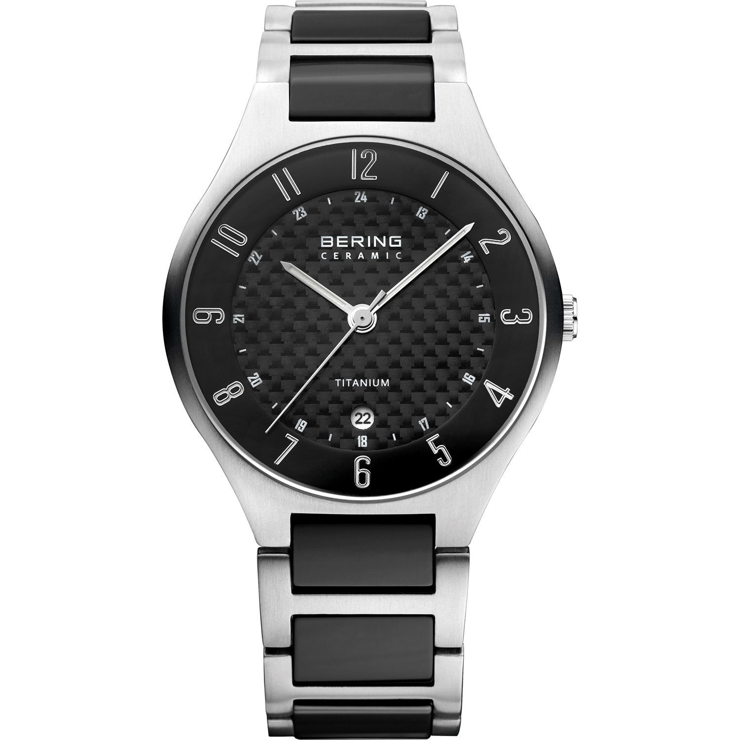 Bering 11739-702 - мужские наручные часы из коллекции Titanium Bering 11739-702 - мужские наручные часы из коллекции TitaniumBering<br>мужские, сапфировое стекло, корпус из титана, браслет из титана со вставками из керамики черного цвета, циферблат карбон, центральная секундная стрелка, с числовым календарем<br><br>Бренд: Bering<br>Модель: Bering 11739-702<br>Артикул: 11739-702<br>Вариант артикула: ber-11739-702<br>Коллекция: Titanium<br>Подколлекция: None<br>Страна: Дания<br>Пол: мужские<br>Тип механизма: кварцевые<br>Механизм: None<br>Количество камней: None<br>Автоподзавод: None<br>Источник энергии: от батарейки<br>Срок службы элемента питания: None<br>Дисплей: стрелки<br>Цифры: арабские<br>Водозащита: WR 50<br>Противоударные: None<br>Материал корпуса: титан<br>Материал браслета: титан + керамика<br>Материал безеля: None<br>Стекло: сапфировое<br>Антибликовое покрытие: None<br>Цвет корпуса: серый<br>Цвет браслета: серебрянный<br>Цвет циферблата: None<br>Цвет безеля: None<br>Размеры: 39 мм<br>Диаметр: 39 мм<br>Диаметр корпуса: None<br>Толщина: None<br>Ширина ремешка: None<br>Вес: None<br>Спорт-функции: None<br>Подсветка: стрелок<br>Вставка: None<br>Отображение даты: число<br>Хронограф: None<br>Таймер: None<br>Термометр: None<br>Хронометр: None<br>GPS: None<br>Радиосинхронизация: None<br>Барометр: None<br>Скелетон: None<br>Дополнительная информация: None<br>Дополнительные функции: None