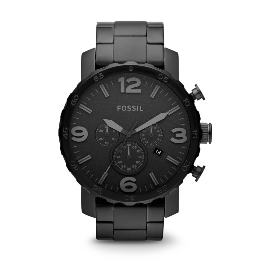 Fossil JR1401 - мужские наручные часы Fossil JR1401 - мужские наручные часыFossil<br><br><br>Бренд: Fossil<br>Модель: Fossil JR1401<br>Артикул: JR1401<br>Вариант артикула: None<br>Коллекция: None<br>Подколлекция: None<br>Страна: США<br>Пол: мужские<br>Тип механизма: кварцевые<br>Механизм: None<br>Количество камней: None<br>Автоподзавод: None<br>Источник энергии: от батарейки<br>Срок службы элемента питания: None<br>Дисплей: стрелки<br>Цифры: арабские<br>Водозащита: WR 50<br>Противоударные: None<br>Материал корпуса: нерж. сталь, PVD покрытие (полное)<br>Материал браслета: нерж. сталь, PVD покрытие (полное)<br>Материал безеля: None<br>Стекло: минеральное<br>Антибликовое покрытие: None<br>Цвет корпуса: None<br>Цвет браслета: None<br>Цвет циферблата: None<br>Цвет безеля: None<br>Размеры: 51 мм<br>Диаметр: None<br>Диаметр корпуса: None<br>Толщина: None<br>Ширина ремешка: None<br>Вес: None<br>Спорт-функции: секундомер<br>Подсветка: стрелок<br>Вставка: None<br>Отображение даты: число<br>Хронограф: есть<br>Таймер: None<br>Термометр: None<br>Хронометр: None<br>GPS: None<br>Радиосинхронизация: None<br>Барометр: None<br>Скелетон: None<br>Дополнительная информация: None<br>Дополнительные функции: None