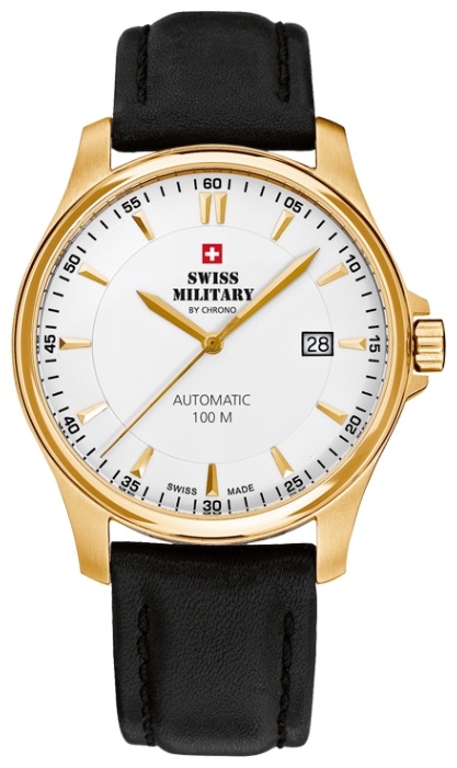 Swiss Military by Chrono SMA34025.08 - мужские наручные часы из коллекции Механические часы Swiss Military by Chrono SMA34025.08 - мужские наручные часы из коллекции Механические часыSwiss Military by Chrono<br><br><br>Бренд: Swiss Military by Chrono<br>Модель: Swiss Military by Chrono SMA34025.08<br>Артикул: SMA34025.08<br>Вариант артикула: None<br>Коллекция: Механические часы<br>Подколлекция: None<br>Страна: Швейцария<br>Пол: мужские<br>Тип механизма: None<br>Механизм: None<br>Количество камней: None<br>Автоподзавод: есть<br>Источник энергии: пружинный механизм<br>Срок службы элемента питания: None<br>Дисплей: стрелки<br>Цифры: отсутствуют<br>Водозащита: None<br>Противоударные: None<br>Материал корпуса: нерж. сталь, полное покрытие корпуса<br>Материал браслета: кожа<br>Материал безеля: None<br>Стекло: сапфировое<br>Антибликовое покрытие: None<br>Цвет корпуса: None<br>Цвет браслета: None<br>Цвет циферблата: None<br>Цвет безеля: None<br>Размеры: None<br>Диаметр: None<br>Диаметр корпуса: None<br>Толщина: механические<br>Ширина ремешка: None<br>Вес: None<br>Спорт-функции: None<br>Подсветка: None<br>Вставка: None<br>Отображение даты: число<br>Хронограф: None<br>Таймер: None<br>Термометр: None<br>Хронометр: None<br>GPS: None<br>Радиосинхронизация: None<br>Барометр: None<br>Скелетон: None<br>Дополнительная информация: None<br>Дополнительные функции: None
