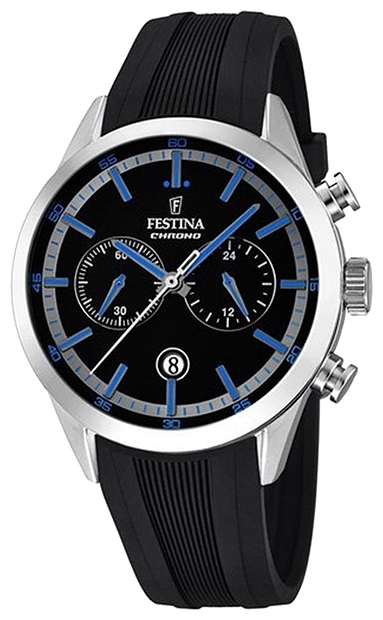 Festina F16890.3 - мужские наручные часы Festina F16890.3 - мужские наручные часыFestina<br><br><br>Бренд: Festina<br>Модель: Festina F16890/3<br>Артикул: F16890.3<br>Вариант артикула: None<br>Коллекция: None<br>Подколлекция: None<br>Страна: Испания<br>Пол: мужские<br>Тип механизма: кварцевые<br>Механизм: MOS21<br>Количество камней: None<br>Автоподзавод: None<br>Источник энергии: от батарейки<br>Срок службы элемента питания: None<br>Дисплей: стрелки<br>Цифры: отсутствуют<br>Водозащита: WR 50<br>Противоударные: None<br>Материал корпуса: нерж. сталь<br>Материал браслета: каучук<br>Материал безеля: None<br>Стекло: минеральное<br>Антибликовое покрытие: None<br>Цвет корпуса: None<br>Цвет браслета: None<br>Цвет циферблата: None<br>Цвет безеля: None<br>Размеры: 43x11 мм<br>Диаметр: None<br>Диаметр корпуса: None<br>Толщина: None<br>Ширина ремешка: None<br>Вес: 78 г<br>Спорт-функции: секундомер<br>Подсветка: стрелок<br>Вставка: None<br>Отображение даты: число<br>Хронограф: есть<br>Таймер: None<br>Термометр: None<br>Хронометр: None<br>GPS: None<br>Радиосинхронизация: None<br>Барометр: None<br>Скелетон: None<br>Дополнительная информация: None<br>Дополнительные функции: None