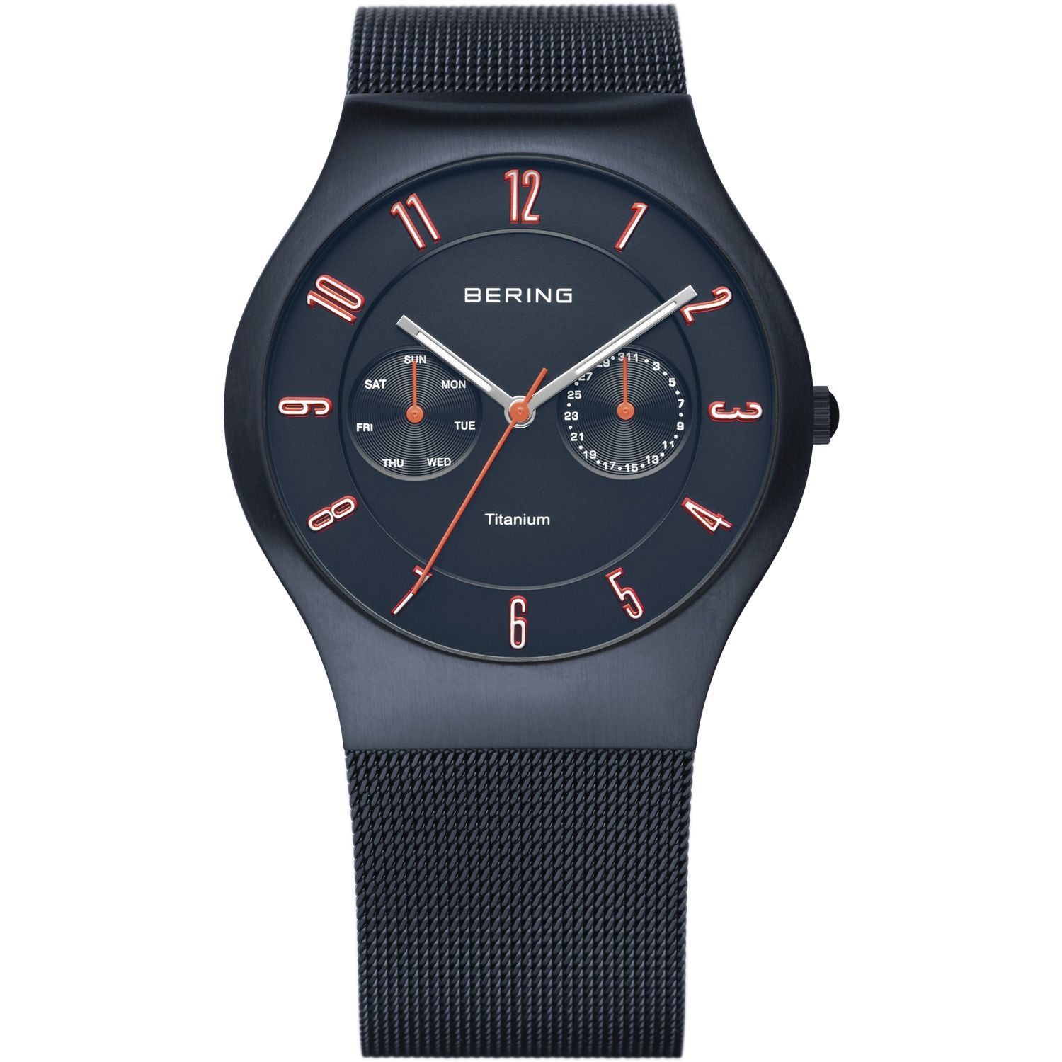 Bering 11939-393 - мужские наручные часы из коллекции Titanium Bering 11939-393 - мужские наручные часы из коллекции TitaniumBering<br>синий миланский браслет, сапфировое стекло, slim design, titanium<br><br>Бренд: Bering<br>Модель: Bering 11939-393<br>Артикул: 11939-393<br>Вариант артикула: ber-11939-393<br>Коллекция: Titanium<br>Подколлекция: None<br>Страна: Дания<br>Пол: мужские<br>Тип механизма: кварцевые<br>Механизм: None<br>Количество камней: None<br>Автоподзавод: None<br>Источник энергии: от батарейки<br>Срок службы элемента питания: None<br>Дисплей: стрелки<br>Цифры: арабские<br>Водозащита: WR 50<br>Противоударные: None<br>Материал корпуса: титан, IP покрытие (полное)<br>Материал браслета: титан, IP покрытие (полное)<br>Материал безеля: None<br>Стекло: сапфировое<br>Антибликовое покрытие: None<br>Цвет корпуса: белый<br>Цвет браслета: голубой<br>Цвет циферблата: None<br>Цвет безеля: None<br>Размеры: 39 мм<br>Диаметр: 39 мм<br>Диаметр корпуса: None<br>Толщина: None<br>Ширина ремешка: None<br>Вес: None<br>Спорт-функции: None<br>Подсветка: стрелок<br>Вставка: None<br>Отображение даты: число, день недели<br>Хронограф: None<br>Таймер: None<br>Термометр: None<br>Хронометр: None<br>GPS: None<br>Радиосинхронизация: None<br>Барометр: None<br>Скелетон: None<br>Дополнительная информация: None<br>Дополнительные функции: None