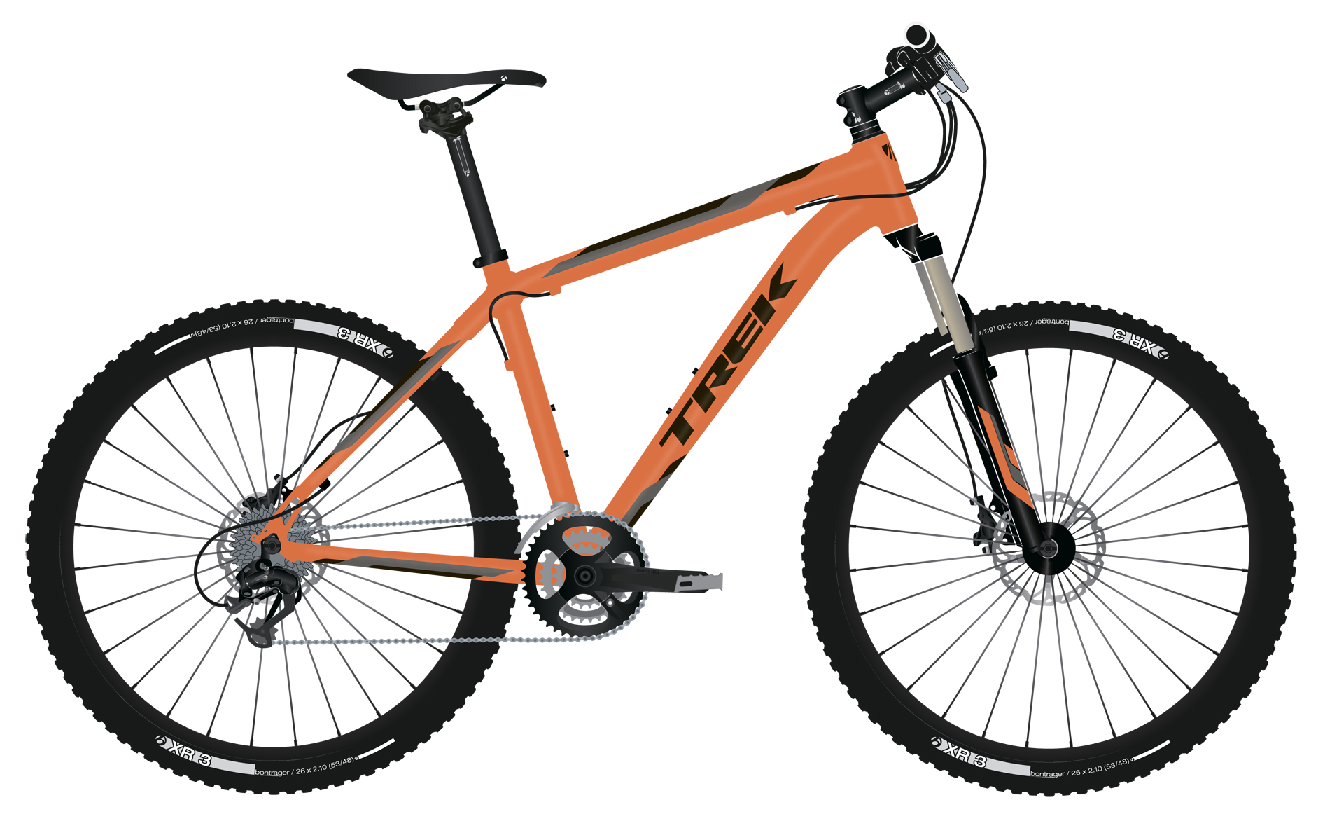 Trek 3500 D (2017) Trek 3500 D (2017)Горные<br><br>