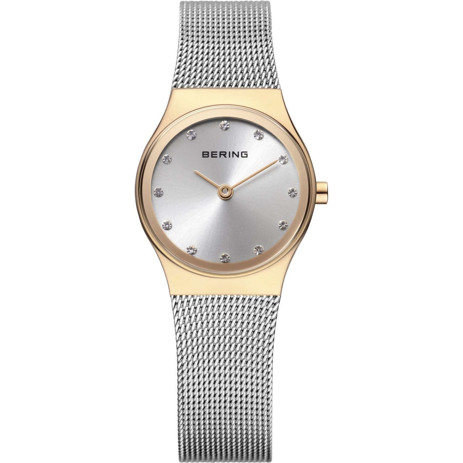 Bering 12924-001 - женские наручные часы из коллекции Classic Bering 12924-001 - женские наручные часы из коллекции ClassicBering<br>миланский браслет, перламутровый циферблат, сапфировое стекло<br><br>Бренд: Bering<br>Модель: Bering 12924-001<br>Артикул: 12924-001<br>Вариант артикула: ber-12924-001<br>Коллекция: Classic<br>Подколлекция: None<br>Страна: Дания<br>Пол: женские<br>Тип механизма: кварцевые<br>Механизм: None<br>Количество камней: None<br>Автоподзавод: None<br>Источник энергии: от батарейки<br>Срок службы элемента питания: None<br>Дисплей: стрелки<br>Цифры: отсутствуют<br>Водозащита: WR 30<br>Противоударные: None<br>Материал корпуса: нерж. сталь, IP покрытие: позолота (полное)<br>Материал браслета: нерж. сталь<br>Материал безеля: None<br>Стекло: сапфировое<br>Антибликовое покрытие: None<br>Цвет корпуса: золотой<br>Цвет браслета: серебрянный<br>Цвет циферблата: None<br>Цвет безеля: None<br>Размеры: 24 мм<br>Диаметр: 24 мм<br>Диаметр корпуса: None<br>Толщина: None<br>Ширина ремешка: None<br>Вес: None<br>Спорт-функции: None<br>Подсветка: None<br>Вставка: кристаллы Swarovski<br>Отображение даты: None<br>Хронограф: None<br>Таймер: None<br>Термометр: None<br>Хронометр: None<br>GPS: None<br>Радиосинхронизация: None<br>Барометр: None<br>Скелетон: None<br>Дополнительная информация: None<br>Дополнительные функции: None