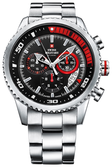 Swiss Military by Chrono SM34042.03 - мужские наручные часы из коллекции Кварцевые хронографы Swiss Military by Chrono SM34042.03 - мужские наручные часы из коллекции Кварцевые хронографыSwiss Military by Chrono<br><br><br>Бренд: Swiss Military by Chrono<br>Модель: Swiss Military by Chrono SM34042.03<br>Артикул: SM34042.03<br>Вариант артикула: None<br>Коллекция: Кварцевые хронографы<br>Подколлекция: None<br>Страна: Швейцария<br>Пол: мужские<br>Тип механизма: None<br>Механизм: None<br>Количество камней: None<br>Автоподзавод: None<br>Источник энергии: от батарейки<br>Срок службы элемента питания: None<br>Дисплей: стрелки<br>Цифры: отсутствуют<br>Водозащита: None<br>Противоударные: None<br>Материал корпуса: нерж. сталь<br>Материал браслета: нерж. сталь<br>Материал безеля: None<br>Стекло: минеральное<br>Антибликовое покрытие: None<br>Цвет корпуса: None<br>Цвет браслета: None<br>Цвет циферблата: None<br>Цвет безеля: None<br>Размеры: None<br>Диаметр: None<br>Диаметр корпуса: None<br>Толщина: кварцевые<br>Ширина ремешка: None<br>Вес: None<br>Спорт-функции: секундомер<br>Подсветка: стрелок<br>Вставка: None<br>Отображение даты: число<br>Хронограф: есть<br>Таймер: None<br>Термометр: None<br>Хронометр: None<br>GPS: None<br>Радиосинхронизация: None<br>Барометр: None<br>Скелетон: None<br>Дополнительная информация: None<br>Дополнительные функции: None