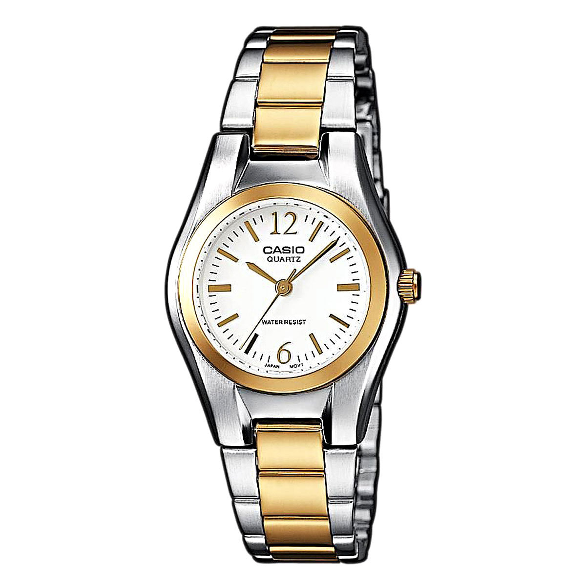 Casio Collection LTP-1280PSG-7A / LTP-1280PSG-7AER - женские наручные часы Casio Collection LTP-1280PSG-7A / LTP-1280PSG-7AER - женские наручные часыCasio<br><br><br>Бренд: Casio<br>Модель: Casio LTP-1280PSG-7A<br>Артикул: LTP-1280PSG-7A<br>Вариант артикула: LTP-1280PSG-7AER<br>Коллекция: Collection<br>Подколлекция: None<br>Страна: Япония<br>Пол: женские<br>Тип механизма: кварцевые<br>Механизм: None<br>Количество камней: None<br>Автоподзавод: None<br>Источник энергии: от батарейки<br>Срок службы элемента питания: None<br>Дисплей: стрелки<br>Цифры: арабские<br>Водозащита: None<br>Противоударные: None<br>Материал корпуса: латунь, частичное покрытие корпуса<br>Материал браслета: нерж. сталь, частичное дополнительное покрытие<br>Материал безеля: None<br>Стекло: минеральное<br>Антибликовое покрытие: None<br>Цвет корпуса: None<br>Цвет браслета: None<br>Цвет циферблата: None<br>Цвет безеля: None<br>Размеры: 16x34.5x7.6 мм<br>Диаметр: None<br>Диаметр корпуса: None<br>Толщина: None<br>Ширина ремешка: None<br>Вес: 52 г<br>Спорт-функции: None<br>Подсветка: None<br>Вставка: None<br>Отображение даты: None<br>Хронограф: None<br>Таймер: None<br>Термометр: None<br>Хронометр: None<br>GPS: None<br>Радиосинхронизация: None<br>Барометр: None<br>Скелетон: None<br>Дополнительная информация: элемент питания SR626SW, срок службы батарейки 3 года<br>Дополнительные функции: None
