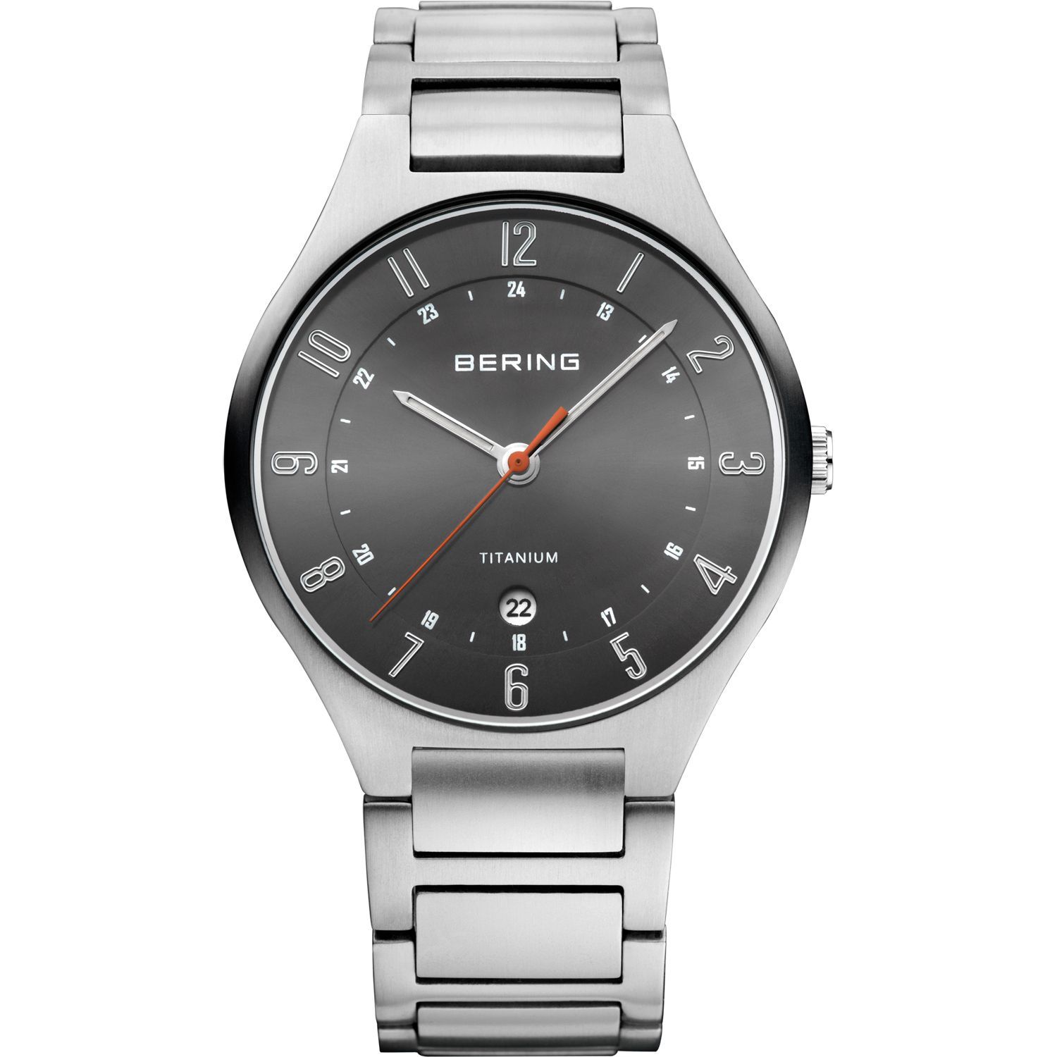 Bering 11739-772 - мужские наручные часы из коллекции Titanium Bering 11739-772 - мужские наручные часы из коллекции TitaniumBering<br>full titanium, мужские, сапфировое стекло, корпус из титана, браслет из титана, циферблат антрацитового цвета, центральная секундная стрелка, с числовым календарем<br><br>Бренд: Bering<br>Модель: Bering 11739-772<br>Артикул: 11739-772<br>Вариант артикула: ber-11739-772<br>Коллекция: Titanium<br>Подколлекция: None<br>Страна: Дания<br>Пол: мужские<br>Тип механизма: кварцевые<br>Механизм: None<br>Количество камней: None<br>Автоподзавод: None<br>Источник энергии: от батарейки<br>Срок службы элемента питания: None<br>Дисплей: стрелки<br>Цифры: арабские<br>Водозащита: WR 50<br>Противоударные: None<br>Материал корпуса: титан<br>Материал браслета: титан<br>Материал безеля: None<br>Стекло: сапфировое<br>Антибликовое покрытие: None<br>Цвет корпуса: серый<br>Цвет браслета: серый<br>Цвет циферблата: None<br>Цвет безеля: None<br>Размеры: 39 мм<br>Диаметр: 39 мм<br>Диаметр корпуса: None<br>Толщина: None<br>Ширина ремешка: None<br>Вес: None<br>Спорт-функции: None<br>Подсветка: стрелок<br>Вставка: None<br>Отображение даты: число<br>Хронограф: None<br>Таймер: None<br>Термометр: None<br>Хронометр: None<br>GPS: None<br>Радиосинхронизация: None<br>Барометр: None<br>Скелетон: None<br>Дополнительная информация: None<br>Дополнительные функции: None