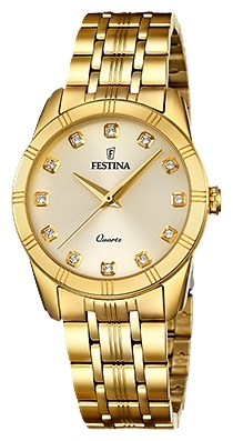Festina F16942.1 - женские наручные часы Festina F16942.1 - женские наручные часыFestina<br><br><br>Бренд: Festina<br>Модель: Festina F16942/1<br>Артикул: F16942.1<br>Вариант артикула: None<br>Коллекция: None<br>Подколлекция: None<br>Страна: Испания<br>Пол: женские<br>Тип механизма: кварцевые<br>Механизм: M2036<br>Количество камней: None<br>Автоподзавод: None<br>Источник энергии: от батарейки<br>Срок службы элемента питания: None<br>Дисплей: стрелки<br>Цифры: отсутствуют<br>Водозащита: WR 50<br>Противоударные: None<br>Материал корпуса: нерж. сталь, PVD покрытие (полное)<br>Материал браслета: нерж. сталь, PVD покрытие (полное)<br>Материал безеля: None<br>Стекло: минеральное<br>Антибликовое покрытие: None<br>Цвет корпуса: None<br>Цвет браслета: None<br>Цвет циферблата: None<br>Цвет безеля: None<br>Размеры: 32 мм<br>Диаметр: None<br>Диаметр корпуса: None<br>Толщина: None<br>Ширина ремешка: None<br>Вес: None<br>Спорт-функции: None<br>Подсветка: None<br>Вставка: None<br>Отображение даты: None<br>Хронограф: None<br>Таймер: None<br>Термометр: None<br>Хронометр: None<br>GPS: None<br>Радиосинхронизация: None<br>Барометр: None<br>Скелетон: None<br>Дополнительная информация: None<br>Дополнительные функции: None