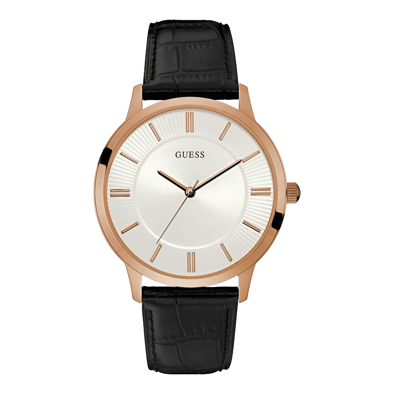 GUESS W0664G4 - мужские наручные часы из коллекции Iconic GUESS W0664G4 - мужские наручные часы из коллекции IconicGUESS<br><br><br>Бренд: GUESS<br>Модель: GUESS W0664G4<br>Артикул: W0664G4<br>Вариант артикула: None<br>Коллекция: Iconic<br>Подколлекция: None<br>Страна: США<br>Пол: мужские<br>Тип механизма: кварцевые<br>Механизм: None<br>Количество камней: None<br>Автоподзавод: None<br>Источник энергии: от батарейки<br>Срок службы элемента питания: None<br>Дисплей: стрелки<br>Цифры: отсутствуют<br>Водозащита: WR 30<br>Противоударные: None<br>Материал корпуса: нерж. сталь, полное покрытие корпуса<br>Материал браслета: кожа<br>Материал безеля: None<br>Стекло: минеральное<br>Антибликовое покрытие: None<br>Цвет корпуса: розовое золото<br>Цвет браслета: черный<br>Цвет циферблата: белый<br>Цвет безеля: None<br>Размеры: None<br>Диаметр: None<br>Диаметр корпуса: 45<br>Толщина: None<br>Ширина ремешка: None<br>Вес: None<br>Спорт-функции: None<br>Подсветка: None<br>Вставка: None<br>Отображение даты: None<br>Хронограф: None<br>Таймер: None<br>Термометр: None<br>Хронометр: None<br>GPS: None<br>Радиосинхронизация: None<br>Барометр: None<br>Скелетон: None<br>Дополнительная информация: None<br>Дополнительные функции: None