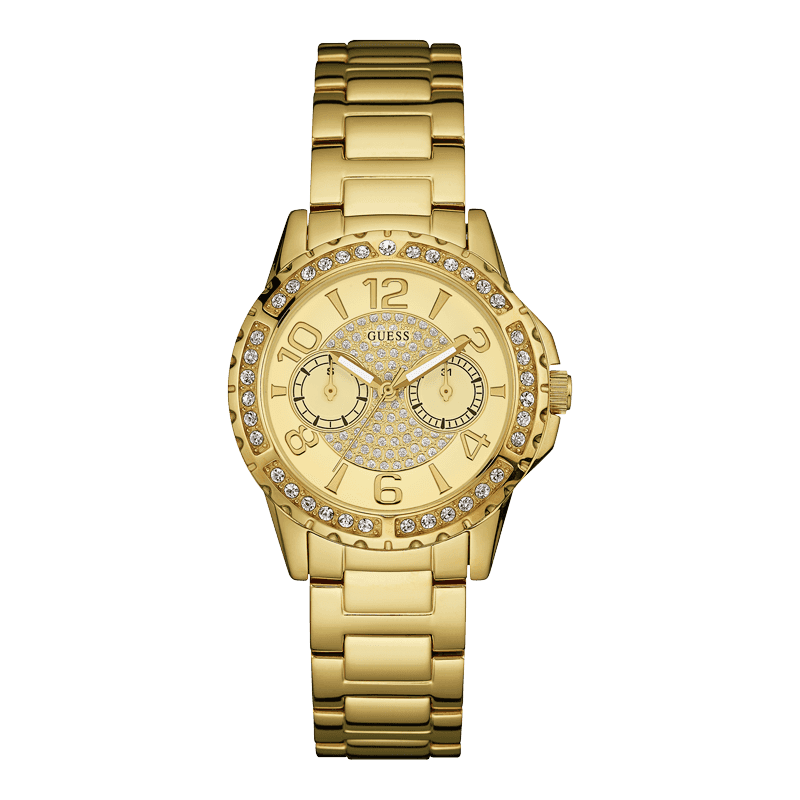 GUESS W0705L2 - женские наручные часы из коллекции Iconic GUESS W0705L2 - женские наручные часы из коллекции IconicGUESS<br><br><br>Бренд: GUESS<br>Модель: GUESS W0705L2<br>Артикул: W0705L2<br>Вариант артикула: None<br>Коллекция: Iconic<br>Подколлекция: None<br>Страна: США<br>Пол: женские<br>Тип механизма: кварцевые<br>Механизм: None<br>Количество камней: None<br>Автоподзавод: None<br>Источник энергии: от батарейки<br>Срок службы элемента питания: None<br>Дисплей: стрелки<br>Цифры: арабские<br>Водозащита: WR 50<br>Противоударные: None<br>Материал корпуса: нерж. сталь, полное покрытие корпуса<br>Материал браслета: нерж. сталь, полное дополнительное покрытие<br>Материал безеля: None<br>Стекло: минеральное<br>Антибликовое покрытие: None<br>Цвет корпуса: золото<br>Цвет браслета: золото<br>Цвет циферблата: золото<br>Цвет безеля: None<br>Размеры: 36x11 мм<br>Диаметр: None<br>Диаметр корпуса: None<br>Толщина: None<br>Ширина ремешка: None<br>Вес: None<br>Спорт-функции: None<br>Подсветка: стрелок<br>Вставка: None<br>Отображение даты: число, день недели<br>Хронограф: None<br>Таймер: None<br>Термометр: None<br>Хронометр: None<br>GPS: None<br>Радиосинхронизация: None<br>Барометр: None<br>Скелетон: None<br>Дополнительная информация: None<br>Дополнительные функции: None