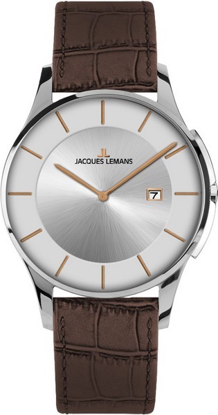 Jacques Lemans 1-1777M - унисекс наручные часы из коллекции London Jacques Lemans 1-1777M - унисекс наручные часы из коллекции LondonJacques Lemans<br><br><br>Бренд: Jacques Lemans<br>Модель: Jacques Lemans 1-1777M<br>Артикул: 1-1777M<br>Вариант артикула: None<br>Коллекция: London<br>Подколлекция: None<br>Страна: Австрия<br>Пол: унисекс<br>Тип механизма: кварцевые<br>Механизм: None<br>Количество камней: None<br>Автоподзавод: None<br>Источник энергии: от батарейки<br>Срок службы элемента питания: None<br>Дисплей: стрелки<br>Цифры: отсутствуют<br>Водозащита: WR 50<br>Противоударные: None<br>Материал корпуса: нерж. сталь<br>Материал браслета: кожа<br>Материал безеля: None<br>Стекло: минеральное<br>Антибликовое покрытие: None<br>Цвет корпуса: None<br>Цвет браслета: None<br>Цвет циферблата: None<br>Цвет безеля: None<br>Размеры: 38 мм<br>Диаметр: None<br>Диаметр корпуса: None<br>Толщина: None<br>Ширина ремешка: None<br>Вес: None<br>Спорт-функции: None<br>Подсветка: None<br>Вставка: None<br>Отображение даты: число<br>Хронограф: None<br>Таймер: None<br>Термометр: None<br>Хронометр: None<br>GPS: None<br>Радиосинхронизация: None<br>Барометр: None<br>Скелетон: None<br>Дополнительная информация: None<br>Дополнительные функции: None