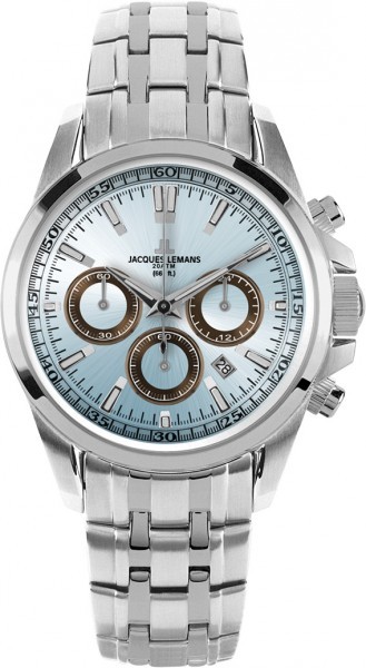 Jacques Lemans 1-1117UN - мужские наручные часы из коллекции Liverpool Jacques Lemans 1-1117UN - мужские наручные часы из коллекции LiverpoolJacques Lemans<br><br><br>Бренд: Jacques Lemans<br>Модель: Jacques Lemans 1-1117UN<br>Артикул: 1-1117UN<br>Вариант артикула: None<br>Коллекция: Liverpool<br>Подколлекция: None<br>Страна: Австрия<br>Пол: мужские<br>Тип механизма: кварцевые<br>Механизм: None<br>Количество камней: None<br>Автоподзавод: None<br>Источник энергии: от батарейки<br>Срок службы элемента питания: None<br>Дисплей: стрелки<br>Цифры: отсутствуют<br>Водозащита: WR 200<br>Противоударные: None<br>Материал корпуса: нерж. сталь<br>Материал браслета: нерж. сталь<br>Материал безеля: None<br>Стекло: минеральное<br>Антибликовое покрытие: None<br>Цвет корпуса: None<br>Цвет браслета: None<br>Цвет циферблата: None<br>Цвет безеля: None<br>Размеры: 44 мм<br>Диаметр: None<br>Диаметр корпуса: None<br>Толщина: None<br>Ширина ремешка: None<br>Вес: None<br>Спорт-функции: секундомер<br>Подсветка: стрелок<br>Вставка: None<br>Отображение даты: число<br>Хронограф: есть<br>Таймер: None<br>Термометр: None<br>Хронометр: None<br>GPS: None<br>Радиосинхронизация: None<br>Барометр: None<br>Скелетон: None<br>Дополнительная информация: None<br>Дополнительные функции: None