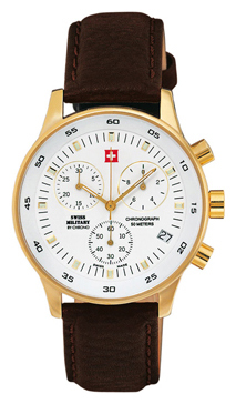 Swiss Military by Chrono SM30052.05 - мужские наручные часы из коллекции Кварцевые хронографы Swiss Military by Chrono SM30052.05 - мужские наручные часы из коллекции Кварцевые хронографыSwiss Military by Chrono<br><br><br>Бренд: Swiss Military by Chrono<br>Модель: Swiss Military by Chrono SM30052.05<br>Артикул: SM30052.05<br>Вариант артикула: None<br>Коллекция: Кварцевые хронографы<br>Подколлекция: None<br>Страна: Швейцария<br>Пол: мужские<br>Тип механизма: кварцевые<br>Механизм: G10.211<br>Количество камней: None<br>Автоподзавод: None<br>Источник энергии: от батарейки<br>Срок службы элемента питания: None<br>Дисплей: стрелки<br>Цифры: отсутствуют<br>Водозащита: WR 50<br>Противоударные: None<br>Материал корпуса: нерж. сталь, покрытие: позолота<br>Материал браслета: кожа<br>Материал безеля: None<br>Стекло: сапфировое<br>Антибликовое покрытие: None<br>Цвет корпуса: None<br>Цвет браслета: None<br>Цвет циферблата: None<br>Цвет безеля: None<br>Размеры: None<br>Диаметр: None<br>Диаметр корпуса: None<br>Толщина: None<br>Ширина ремешка: None<br>Вес: None<br>Спорт-функции: секундомер<br>Подсветка: стрелок<br>Вставка: None<br>Отображение даты: число<br>Хронограф: есть<br>Таймер: None<br>Термометр: None<br>Хронометр: None<br>GPS: None<br>Радиосинхронизация: None<br>Барометр: None<br>Скелетон: None<br>Дополнительная информация: None<br>Дополнительные функции: None