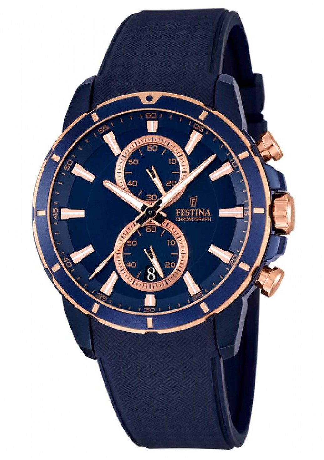 Festina F16851.1 - мужские наручные часы из коллекции Chronograph Festina F16851.1 - мужские наручные часы из коллекции ChronographFestina<br><br><br>Бренд: Festina<br>Модель: Festina F16851/1<br>Артикул: F16851.1<br>Вариант артикула: None<br>Коллекция: Chronograph<br>Подколлекция: None<br>Страна: Испания<br>Пол: мужские<br>Тип механизма: кварцевые<br>Механизм: MOS11<br>Количество камней: None<br>Автоподзавод: None<br>Источник энергии: от батарейки<br>Срок службы элемента питания: None<br>Дисплей: стрелки<br>Цифры: отсутствуют<br>Водозащита: WR 100<br>Противоударные: None<br>Материал корпуса: нерж. сталь, PVD покрытие (полное)<br>Материал браслета: полиуретан<br>Материал безеля: None<br>Стекло: минеральное<br>Антибликовое покрытие: None<br>Цвет корпуса: None<br>Цвет браслета: None<br>Цвет циферблата: None<br>Цвет безеля: None<br>Размеры: 42 мм<br>Диаметр: None<br>Диаметр корпуса: None<br>Толщина: None<br>Ширина ремешка: None<br>Вес: None<br>Спорт-функции: секундомер<br>Подсветка: стрелок<br>Вставка: None<br>Отображение даты: число<br>Хронограф: есть<br>Таймер: None<br>Термометр: None<br>Хронометр: None<br>GPS: None<br>Радиосинхронизация: None<br>Барометр: None<br>Скелетон: None<br>Дополнительная информация: None<br>Дополнительные функции: None