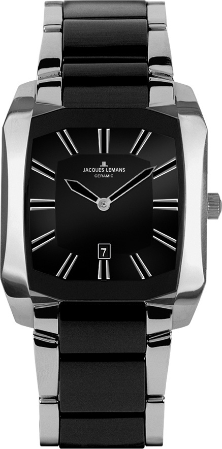 Jacques Lemans 1-1753A - мужские наручные часы из коллекции Dublin Jacques Lemans 1-1753A - мужские наручные часы из коллекции DublinJacques Lemans<br><br><br>Бренд: Jacques Lemans<br>Модель: Jacques Lemans 1-1753A<br>Артикул: 1-1753A<br>Вариант артикула: None<br>Коллекция: Dublin<br>Подколлекция: None<br>Страна: Австрия<br>Пол: мужские<br>Тип механизма: кварцевые<br>Механизм: None<br>Количество камней: None<br>Автоподзавод: None<br>Источник энергии: от батарейки<br>Срок службы элемента питания: None<br>Дисплей: стрелки<br>Цифры: отсутствуют<br>Водозащита: WR 50<br>Противоударные: None<br>Материал корпуса: нерж. сталь<br>Материал браслета: нерж. сталь + керамика<br>Материал безеля: None<br>Стекло: сапфировое<br>Антибликовое покрытие: None<br>Цвет корпуса: None<br>Цвет браслета: None<br>Цвет циферблата: None<br>Цвет безеля: None<br>Размеры: 34x39 мм<br>Диаметр: None<br>Диаметр корпуса: None<br>Толщина: None<br>Ширина ремешка: None<br>Вес: None<br>Спорт-функции: None<br>Подсветка: None<br>Вставка: None<br>Отображение даты: число<br>Хронограф: None<br>Таймер: None<br>Термометр: None<br>Хронометр: None<br>GPS: None<br>Радиосинхронизация: None<br>Барометр: None<br>Скелетон: None<br>Дополнительная информация: None<br>Дополнительные функции: None