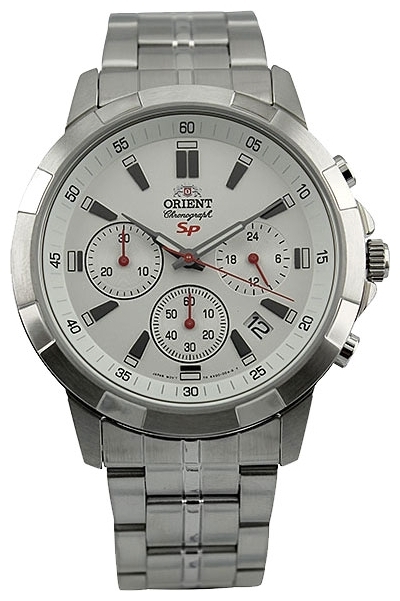 Orient KV00004W / FKV00004W0 - мужские наручные часы Orient KV00004W / FKV00004W0 - мужские наручные часыORIENT<br><br><br>Бренд: ORIENT<br>Модель: ORIENT KV00004W<br>Артикул: KV00004W<br>Вариант артикула: FKV00004W0<br>Коллекция: None<br>Подколлекция: None<br>Страна: Япония<br>Пол: мужские<br>Тип механизма: кварцевые<br>Механизм: None<br>Количество камней: None<br>Автоподзавод: None<br>Источник энергии: от батарейки<br>Срок службы элемента питания: None<br>Дисплей: стрелки<br>Цифры: отсутствуют<br>Водозащита: WR 50<br>Противоударные: None<br>Материал корпуса: нерж. сталь<br>Материал браслета: нерж. сталь<br>Материал безеля: None<br>Стекло: минеральное<br>Антибликовое покрытие: None<br>Цвет корпуса: None<br>Цвет браслета: None<br>Цвет циферблата: None<br>Цвет безеля: None<br>Размеры: 44x10 мм<br>Диаметр: None<br>Диаметр корпуса: None<br>Толщина: None<br>Ширина ремешка: None<br>Вес: None<br>Спорт-функции: секундомер<br>Подсветка: стрелок<br>Вставка: None<br>Отображение даты: число<br>Хронограф: есть<br>Таймер: None<br>Термометр: None<br>Хронометр: None<br>GPS: None<br>Радиосинхронизация: None<br>Барометр: None<br>Скелетон: None<br>Дополнительная информация: None<br>Дополнительные функции: None