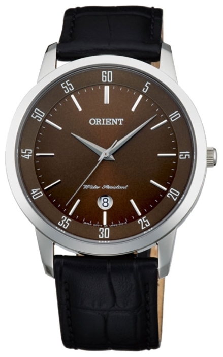 Orient UNG5003T / FUNG5003T0 - мужские наручные часы Orient UNG5003T / FUNG5003T0 - мужские наручные часыORIENT<br><br><br>Бренд: ORIENT<br>Модель: ORIENT UNG5003T<br>Артикул: UNG5003T<br>Вариант артикула: FUNG5003T0<br>Коллекция: None<br>Подколлекция: None<br>Страна: Япония<br>Пол: мужские<br>Тип механизма: кварцевые<br>Механизм: HT7<br>Количество камней: None<br>Автоподзавод: None<br>Источник энергии: от батарейки<br>Срок службы элемента питания: None<br>Дисплей: стрелки<br>Цифры: отсутствуют<br>Водозащита: WR 30<br>Противоударные: None<br>Материал корпуса: нерж. сталь<br>Материал браслета: кожа (не указан)<br>Материал безеля: None<br>Стекло: минеральное<br>Антибликовое покрытие: None<br>Цвет корпуса: None<br>Цвет браслета: None<br>Цвет циферблата: None<br>Цвет безеля: None<br>Размеры: 42 мм<br>Диаметр: None<br>Диаметр корпуса: None<br>Толщина: None<br>Ширина ремешка: None<br>Вес: None<br>Спорт-функции: None<br>Подсветка: None<br>Вставка: None<br>Отображение даты: число<br>Хронограф: None<br>Таймер: None<br>Термометр: None<br>Хронометр: None<br>GPS: None<br>Радиосинхронизация: None<br>Барометр: None<br>Скелетон: None<br>Дополнительная информация: None<br>Дополнительные функции: None