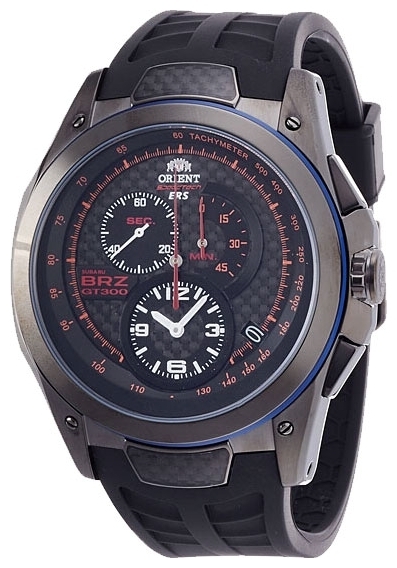 Orient KT00003B / SKT00003B0 - мужские наручные часы Orient KT00003B / SKT00003B0 - мужские наручные часыORIENT<br><br><br>Бренд: ORIENT<br>Модель: ORIENT KT00003B<br>Артикул: KT00003B<br>Вариант артикула: SKT00003B0<br>Коллекция: None<br>Подколлекция: None<br>Страна: Япония<br>Пол: мужские<br>Тип механизма: кварцевые<br>Механизм: KQA00<br>Количество камней: None<br>Автоподзавод: None<br>Источник энергии: от аккумулятора<br>Срок службы элемента питания: None<br>Дисплей: стрелки<br>Цифры: арабские<br>Водозащита: WR 100<br>Противоударные: None<br>Материал корпуса: нерж. сталь, PVD покрытие (полное)<br>Материал браслета: полиуретан<br>Материал безеля: None<br>Стекло: сапфировое<br>Антибликовое покрытие: есть<br>Цвет корпуса: None<br>Цвет браслета: None<br>Цвет циферблата: None<br>Цвет безеля: None<br>Размеры: 45x13.1 мм<br>Диаметр: None<br>Диаметр корпуса: None<br>Толщина: None<br>Ширина ремешка: None<br>Вес: 107 г<br>Спорт-функции: секундомер<br>Подсветка: None<br>Вставка: None<br>Отображение даты: число<br>Хронограф: есть<br>Таймер: None<br>Термометр: None<br>Хронометр: None<br>GPS: None<br>Радиосинхронизация: None<br>Барометр: None<br>Скелетон: None<br>Дополнительная информация: None<br>Дополнительные функции: None