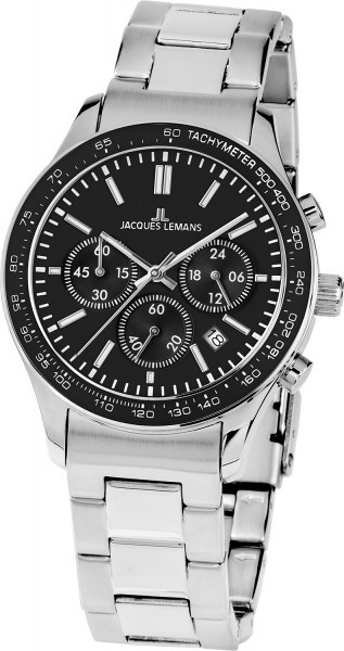 Jacques Lemans 1-1586ZG - унисекс наручные часы из коллекции Rome Sports Jacques Lemans 1-1586ZG - унисекс наручные часы из коллекции Rome SportsJacques Lemans<br><br><br>Бренд: Jacques Lemans<br>Модель: Jacques Lemans 1-1586ZG<br>Артикул: 1-1586ZG<br>Вариант артикула: None<br>Коллекция: Rome Sports<br>Подколлекция: None<br>Страна: Австрия<br>Пол: унисекс<br>Тип механизма: кварцевые<br>Механизм: None<br>Количество камней: None<br>Автоподзавод: None<br>Источник энергии: от батарейки<br>Срок службы элемента питания: None<br>Дисплей: стрелки<br>Цифры: отсутствуют<br>Водозащита: WR 100<br>Противоударные: None<br>Материал корпуса: нерж. сталь<br>Материал браслета: нерж. сталь<br>Материал безеля: None<br>Стекло: минеральное<br>Антибликовое покрытие: None<br>Цвет корпуса: None<br>Цвет браслета: None<br>Цвет циферблата: None<br>Цвет безеля: None<br>Размеры: 44 мм<br>Диаметр: None<br>Диаметр корпуса: None<br>Толщина: None<br>Ширина ремешка: None<br>Вес: None<br>Спорт-функции: секундомер<br>Подсветка: стрелок<br>Вставка: None<br>Отображение даты: число<br>Хронограф: есть<br>Таймер: None<br>Термометр: None<br>Хронометр: None<br>GPS: None<br>Радиосинхронизация: None<br>Барометр: None<br>Скелетон: None<br>Дополнительная информация: None<br>Дополнительные функции: None