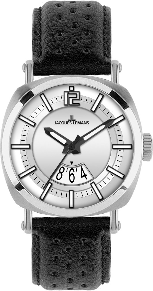 Jacques Lemans 1-1740B - мужские наручные часы из коллекции Panama Jacques Lemans 1-1740B - мужские наручные часы из коллекции PanamaJacques Lemans<br><br><br>Бренд: Jacques Lemans<br>Модель: Jacques Lemans 1-1740B<br>Артикул: 1-1740B<br>Вариант артикула: None<br>Коллекция: Panama<br>Подколлекция: None<br>Страна: Австрия<br>Пол: мужские<br>Тип механизма: кварцевые<br>Механизм: None<br>Количество камней: None<br>Автоподзавод: None<br>Источник энергии: от батарейки<br>Срок службы элемента питания: None<br>Дисплей: стрелки<br>Цифры: арабские<br>Водозащита: WR 100<br>Противоударные: None<br>Материал корпуса: нерж. сталь<br>Материал браслета: кожа<br>Материал безеля: None<br>Стекло: минеральное<br>Антибликовое покрытие: None<br>Цвет корпуса: None<br>Цвет браслета: None<br>Цвет циферблата: None<br>Цвет безеля: None<br>Размеры: 42 мм<br>Диаметр: None<br>Диаметр корпуса: None<br>Толщина: None<br>Ширина ремешка: None<br>Вес: None<br>Спорт-функции: None<br>Подсветка: стрелок<br>Вставка: None<br>Отображение даты: число<br>Хронограф: None<br>Таймер: None<br>Термометр: None<br>Хронометр: None<br>GPS: None<br>Радиосинхронизация: None<br>Барометр: None<br>Скелетон: None<br>Дополнительная информация: None<br>Дополнительные функции: None