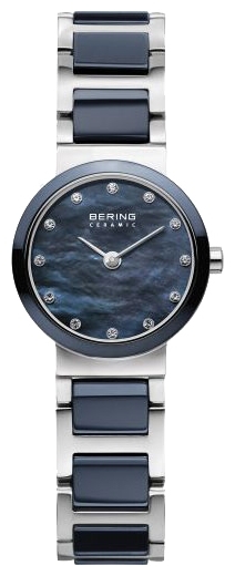 Bering 10729-787 - женские наручные часы Bering 10729-787 - женские наручные часыBering<br>синяя керамика, перламутровый циферблат, сапфировое стекло<br><br>Бренд: Bering<br>Модель: Bering 10729-787<br>Артикул: 10729-787<br>Вариант артикула: ber-10729-787<br>Коллекция: None<br>Подколлекция: None<br>Страна: Дания<br>Пол: женские<br>Тип механизма: кварцевые<br>Механизм: None<br>Количество камней: None<br>Автоподзавод: None<br>Источник энергии: от батарейки<br>Срок службы элемента питания: None<br>Дисплей: стрелки<br>Цифры: отсутствуют<br>Водозащита: WR 50<br>Противоударные: None<br>Материал корпуса: нерж. сталь + керамика<br>Материал браслета: нерж. сталь + керамика<br>Материал безеля: None<br>Стекло: сапфировое<br>Антибликовое покрытие: None<br>Цвет корпуса: None<br>Цвет браслета: None<br>Цвет циферблата: None<br>Цвет безеля: None<br>Размеры: 29 мм<br>Диаметр: None<br>Диаметр корпуса: None<br>Толщина: None<br>Ширина ремешка: None<br>Вес: None<br>Спорт-функции: None<br>Подсветка: None<br>Вставка: кристаллы Swarovski<br>Отображение даты: None<br>Хронограф: None<br>Таймер: None<br>Термометр: None<br>Хронометр: None<br>GPS: None<br>Радиосинхронизация: None<br>Барометр: None<br>Скелетон: None<br>Дополнительная информация: None<br>Дополнительные функции: None